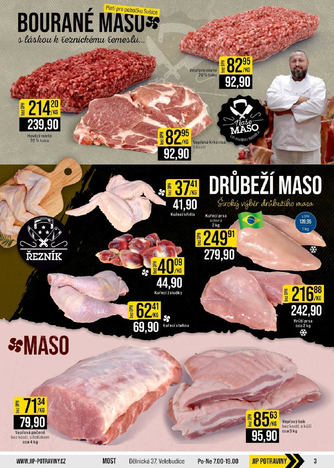 jip - JIP - České Budějovice, Most, Svoboda nad Úpou, Náchod, Sušice leták platný od středy 11.02.2026 do úterý 17.02.2026 - page: 3