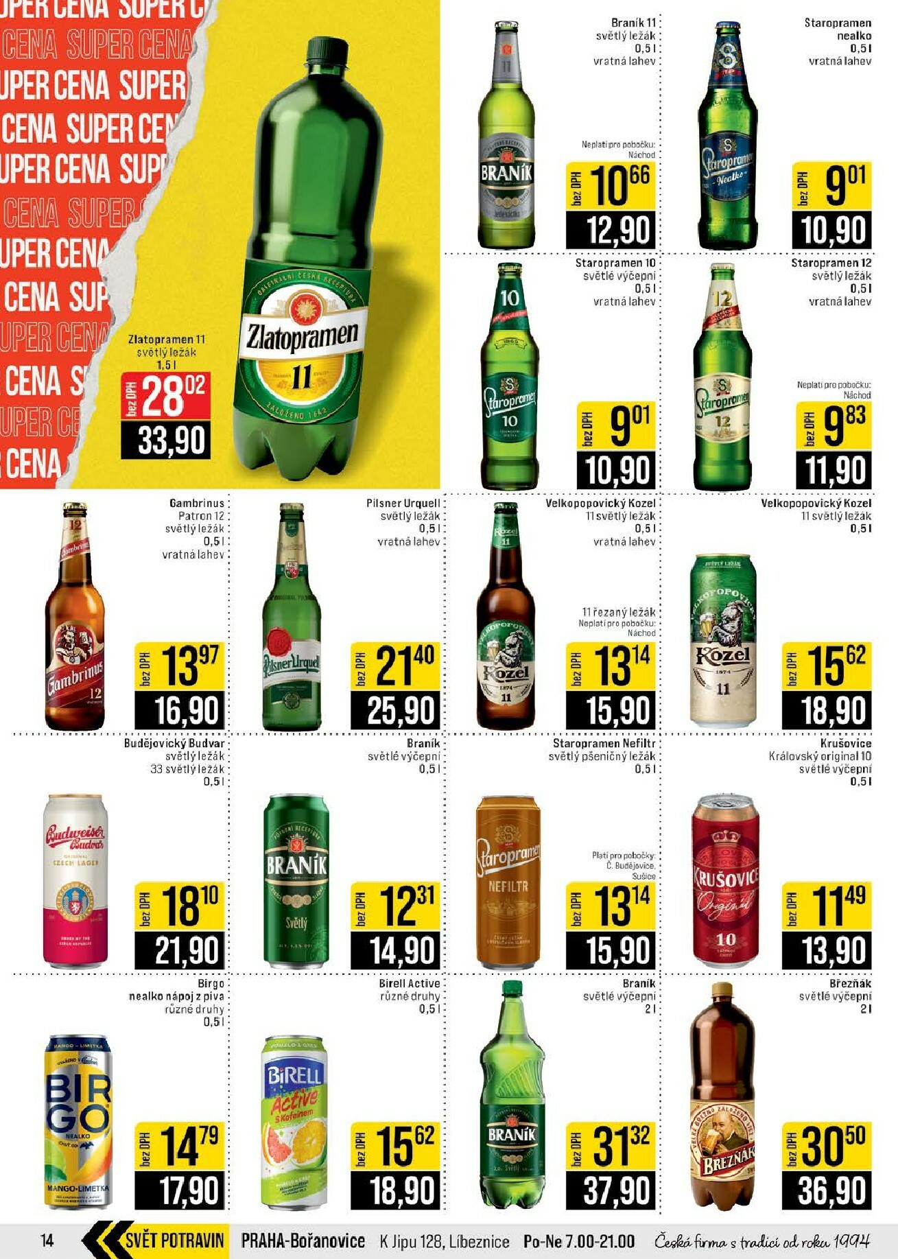 jip - JIP - České Budějovice, Most, Svoboda nad Úpou, Náchod, Sušice leták platný od středy 11.02.2026 do úterý 17.02.2026 - page: 14