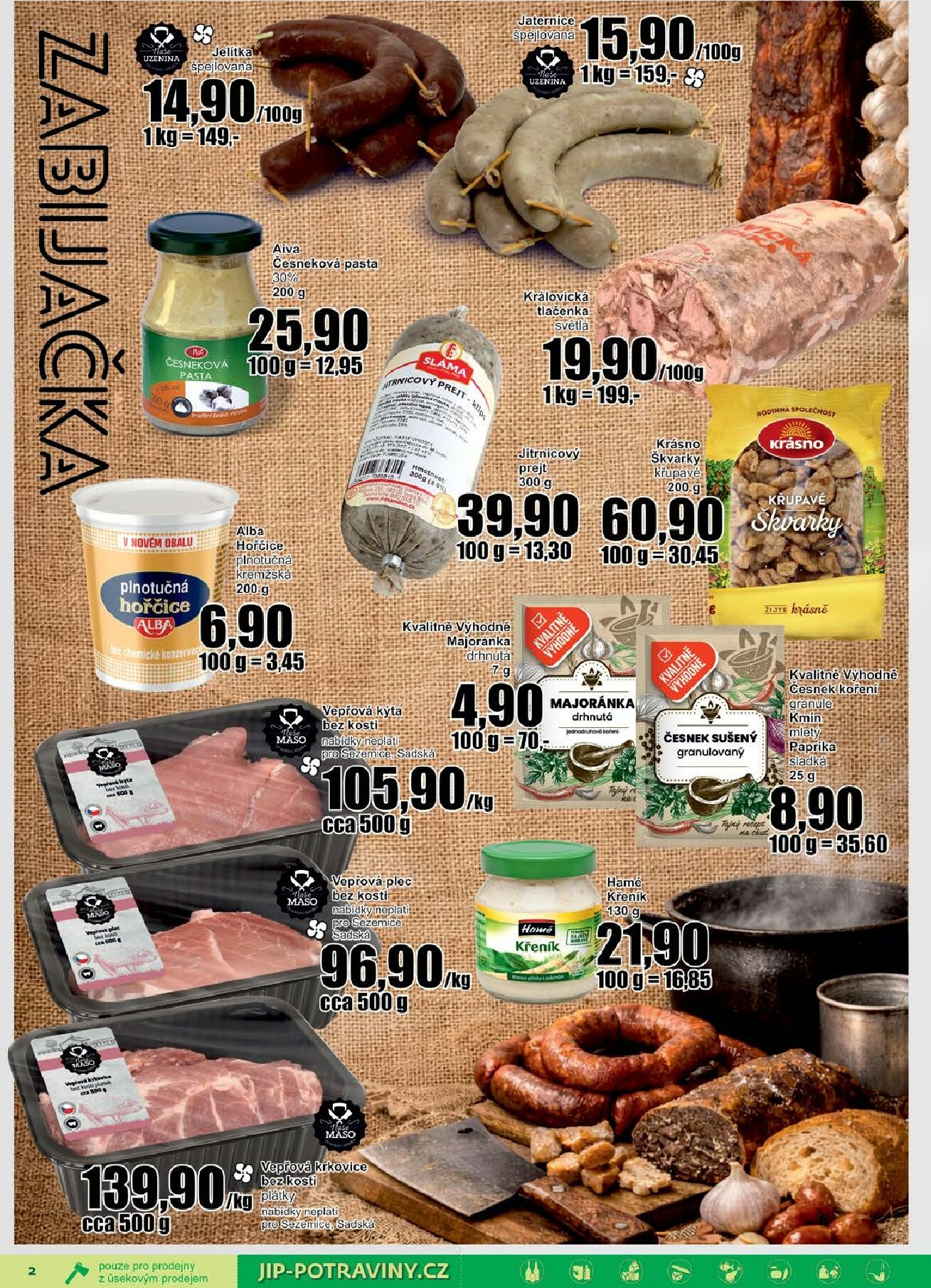 jip - JIP - Maloobchod leták platný od středy 11.02.2026 do neděle 22.02.2026 - page: 2