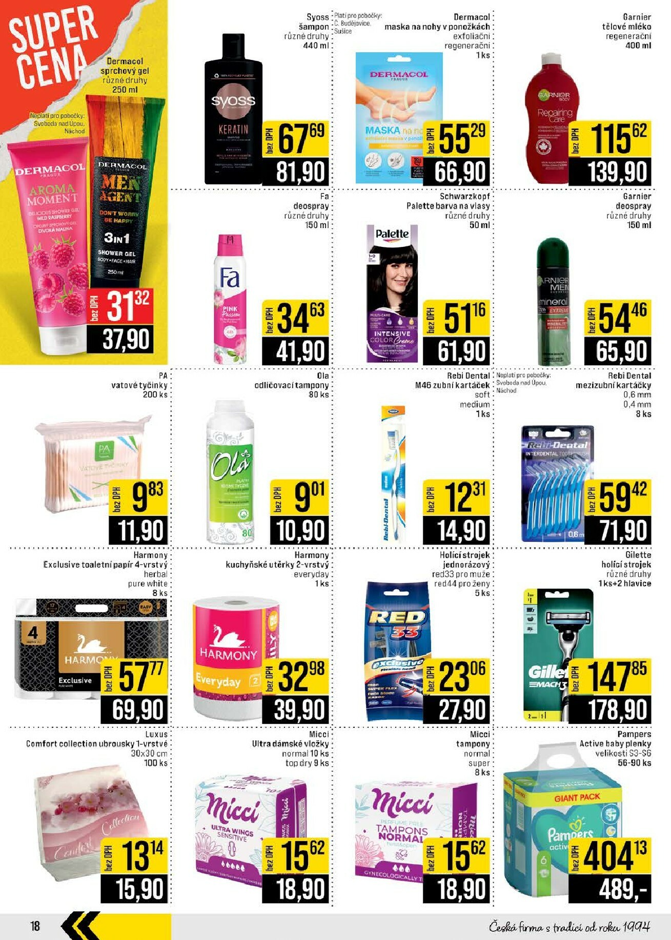 jip - JIP - České Budějovice, Most, Svoboda nad Úpou, Náchod, Sušice leták platný od středy 18.02.2026 do úterý 24.02.2026 - page: 18