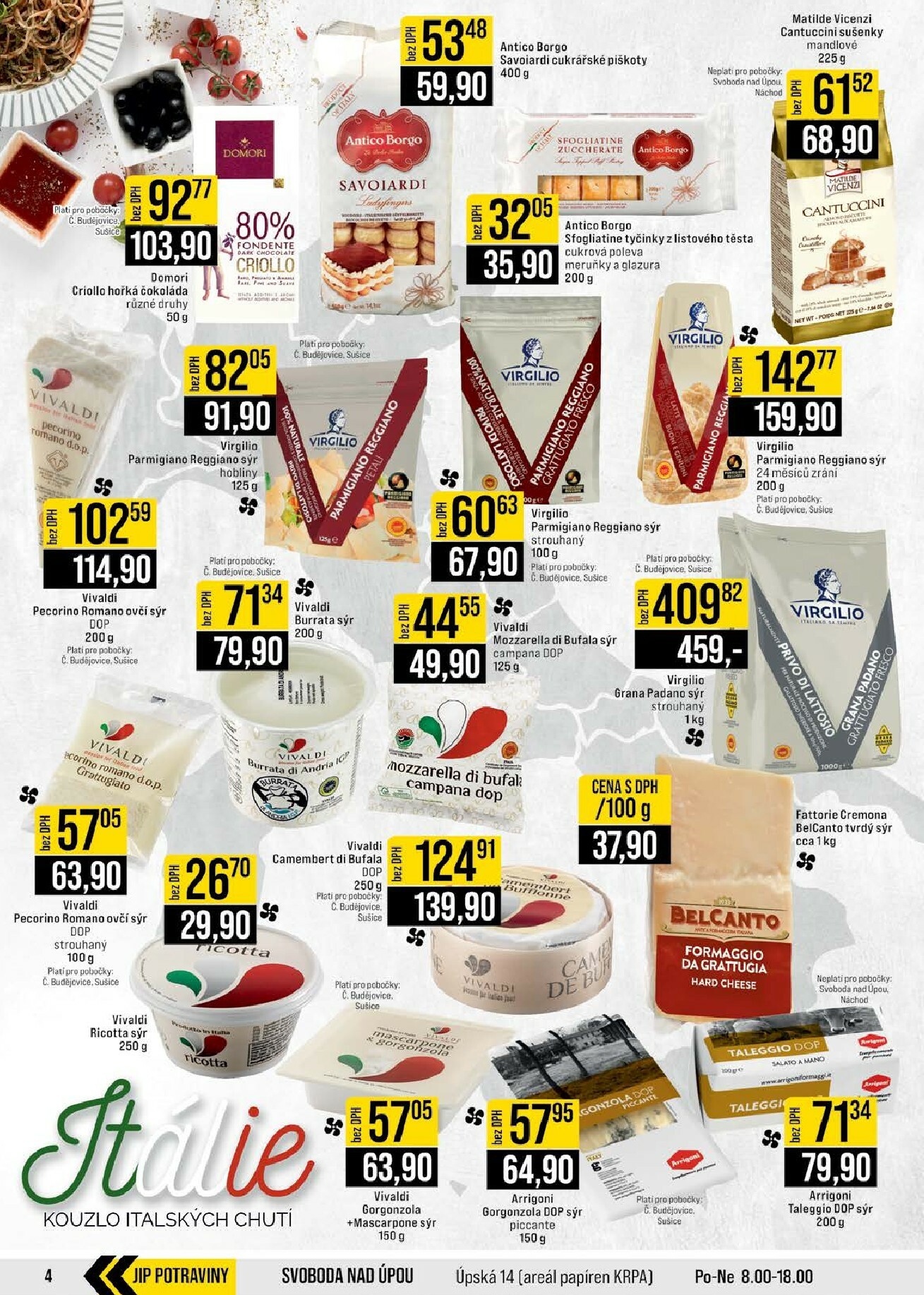 jip - JIP - České Budějovice, Most, Svoboda nad Úpou, Náchod, Sušice leták platný od středy 18.02.2026 do úterý 24.02.2026 - page: 4