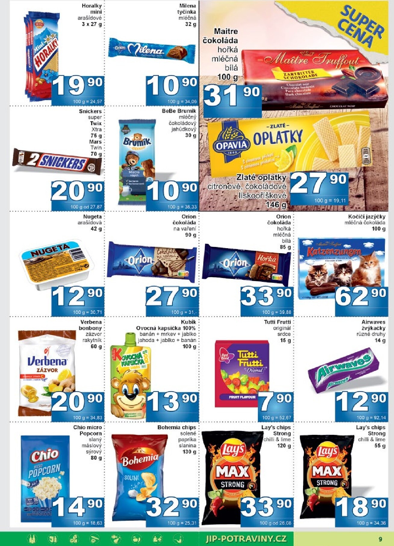 jip - JIP - Maloobchod leták platný od středy 25.02.2026 do neděle 08.03.2026 - page: 9