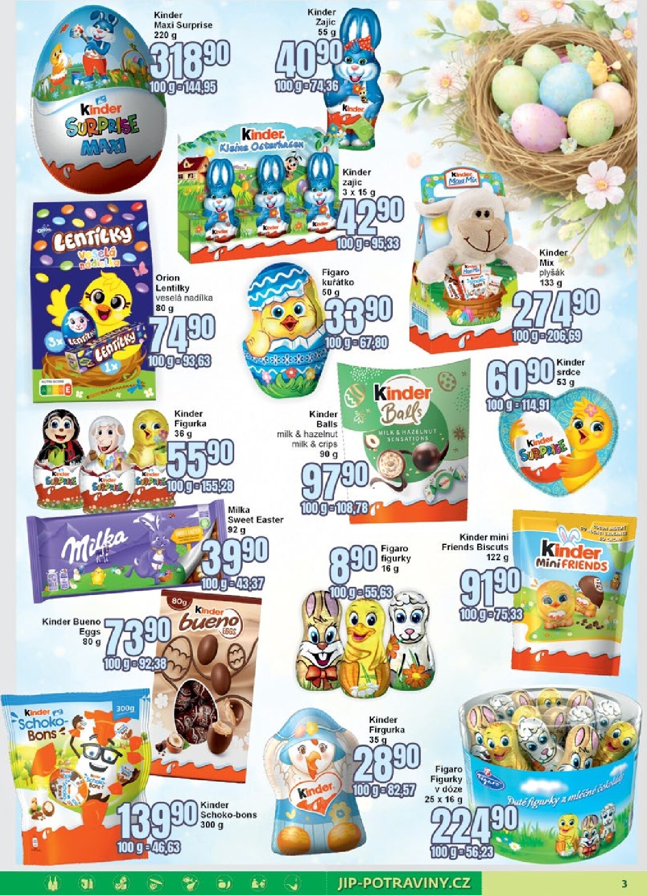 jip - JIP - Maloobchod leták platný od středy 25.02.2026 do neděle 08.03.2026 - page: 3