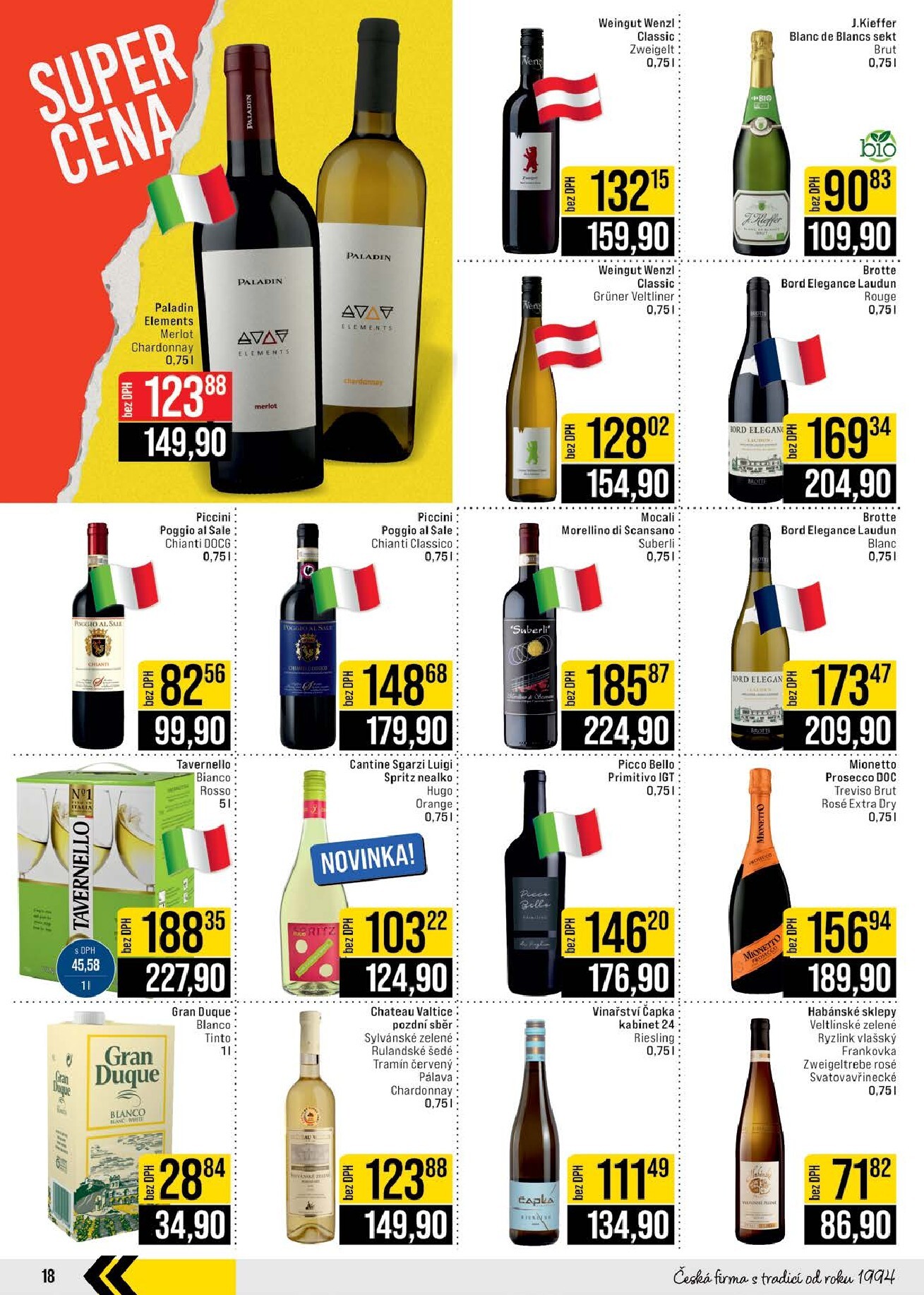 jip - JIP - Brno, Ostrava - Hrabová, Praha - Bořanovice, Jilemnice, Karlovy Vary, Olomouc, Pardubice, Zlín, Polička leták platný od středy 25.02.2026 do úterý 03.03.2026 - page: 18