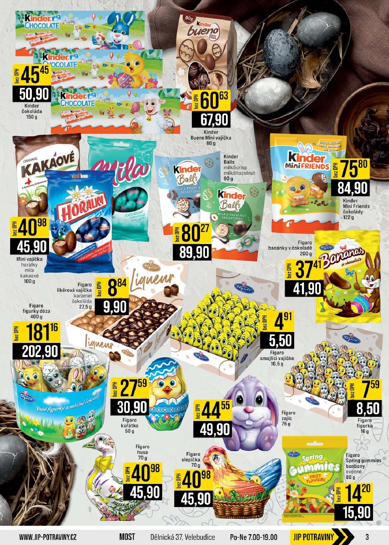jip - JIP - Brno, Ostrava - Hrabová, Praha - Bořanovice, Jilemnice, Karlovy Vary, Olomouc, Pardubice, Zlín, Polička leták platný od středy 25.02.2026 do úterý 03.03.2026 - page: 3