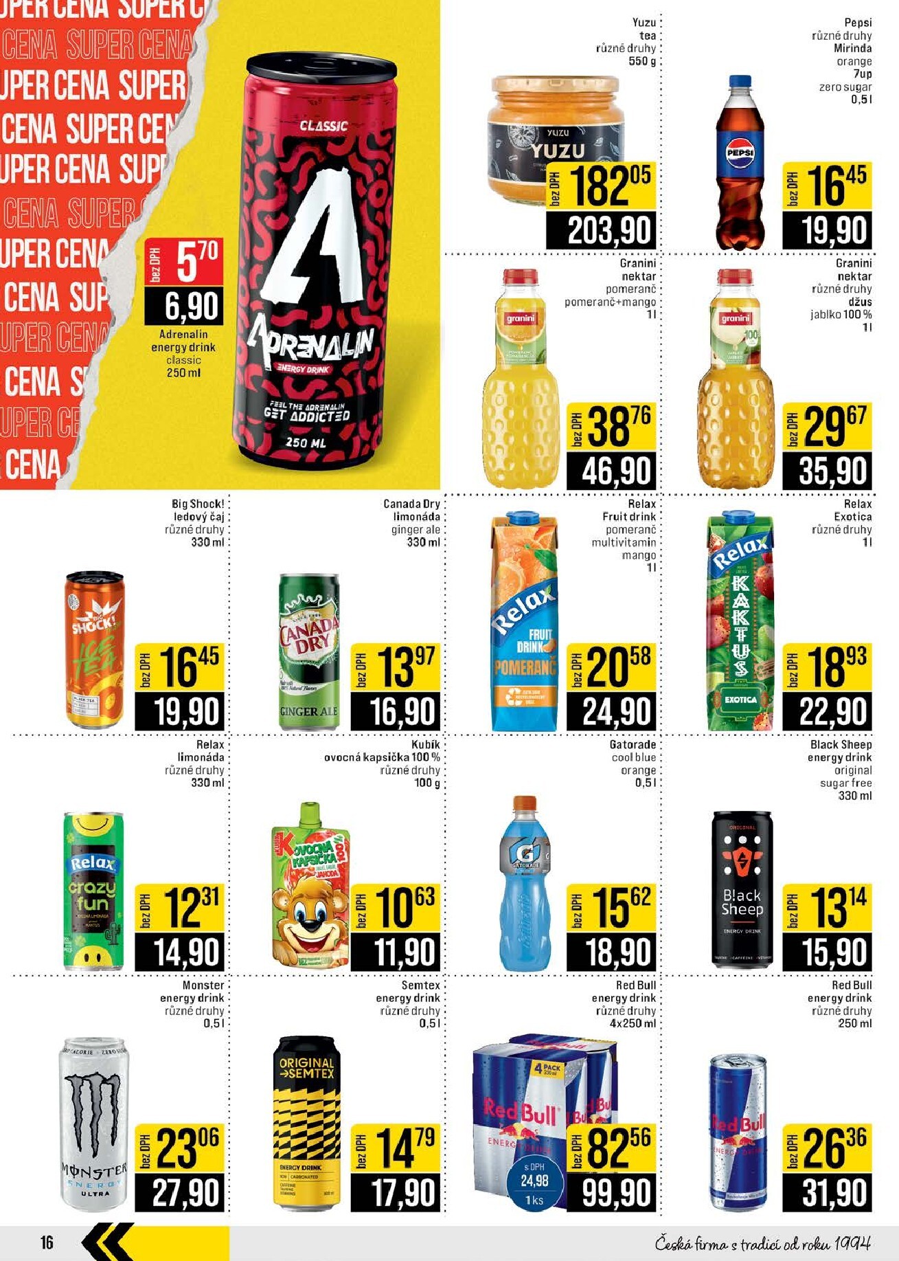 jip - JIP - Brno, Ostrava - Hrabová, Praha - Bořanovice, Jilemnice, Karlovy Vary, Olomouc, Pardubice, Zlín, Polička leták platný od středy 25.02.2026 do úterý 03.03.2026 - page: 16