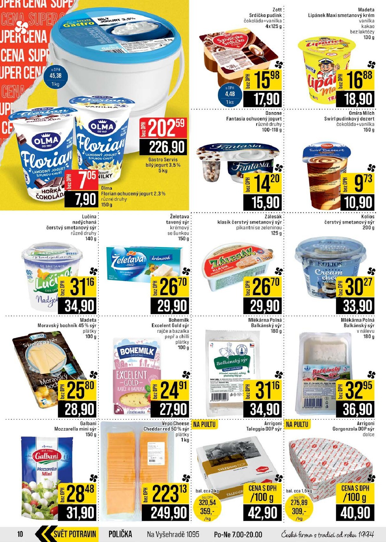 jip - JIP - Brno, Ostrava - Hrabová, Praha - Bořanovice, Jilemnice, Karlovy Vary, Olomouc, Pardubice, Zlín, Polička leták platný od středy 25.02.2026 do úterý 03.03.2026 - page: 10