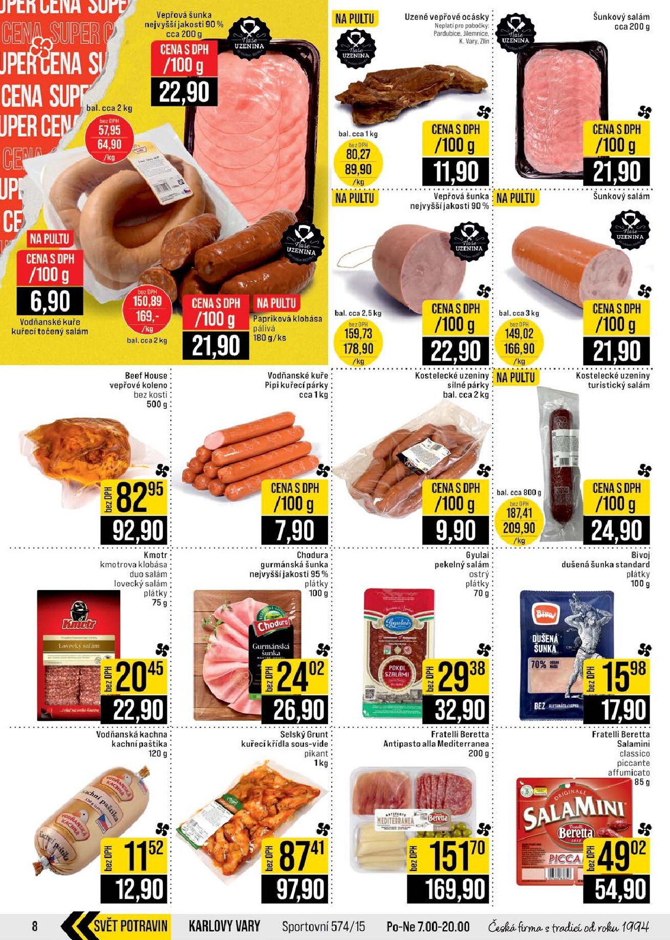 jip - JIP - Brno, Ostrava - Hrabová, Praha - Bořanovice, Jilemnice, Karlovy Vary, Olomouc, Pardubice, Zlín, Polička leták platný od středy 25.02.2026 do úterý 03.03.2026 - page: 8