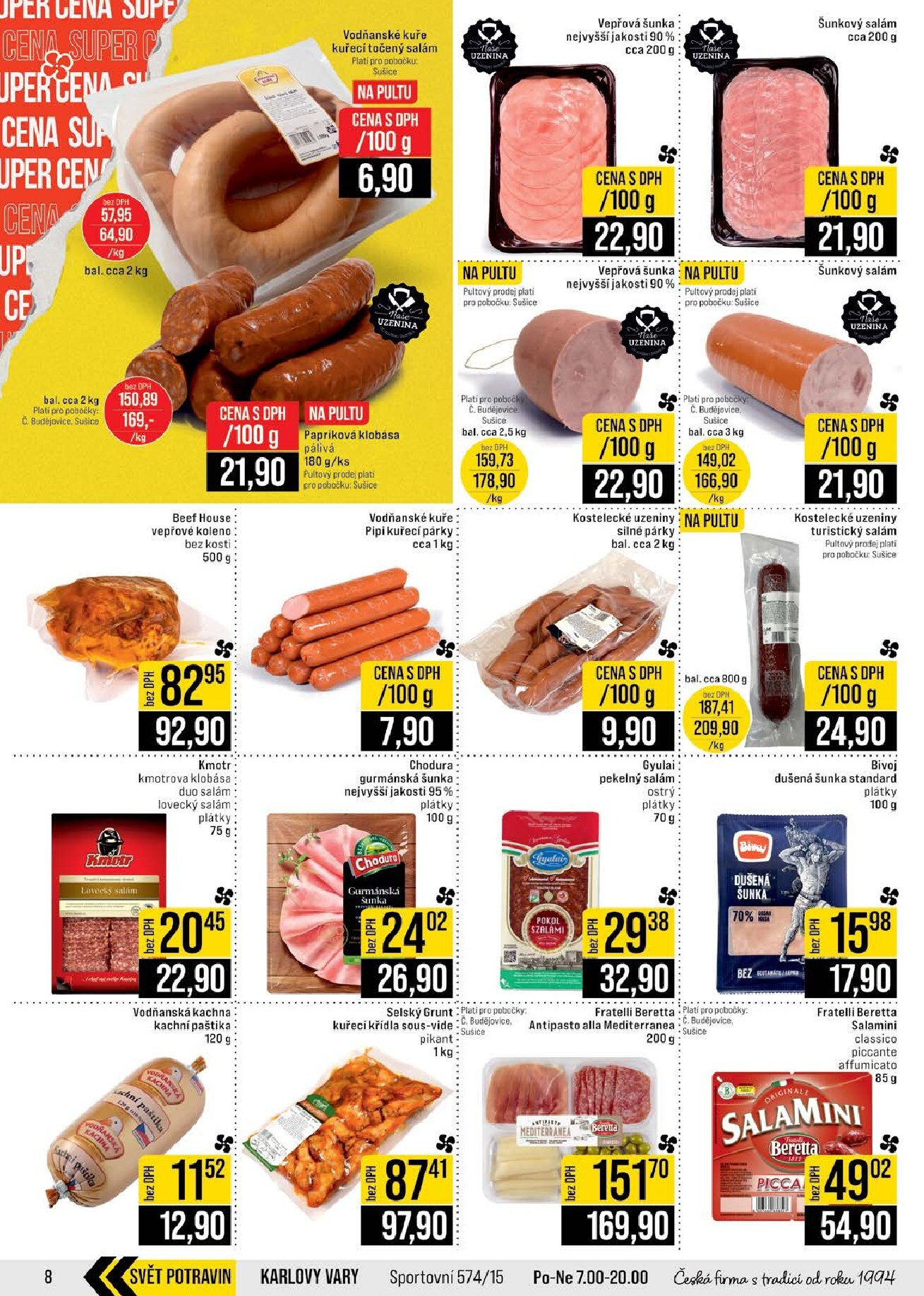 jip - JIP - České Budějovice, Most, Svoboda nad Úpou, Náchod, Sušice leták platný od středy 25.02.2026 do úterý 03.03.2026 - page: 8