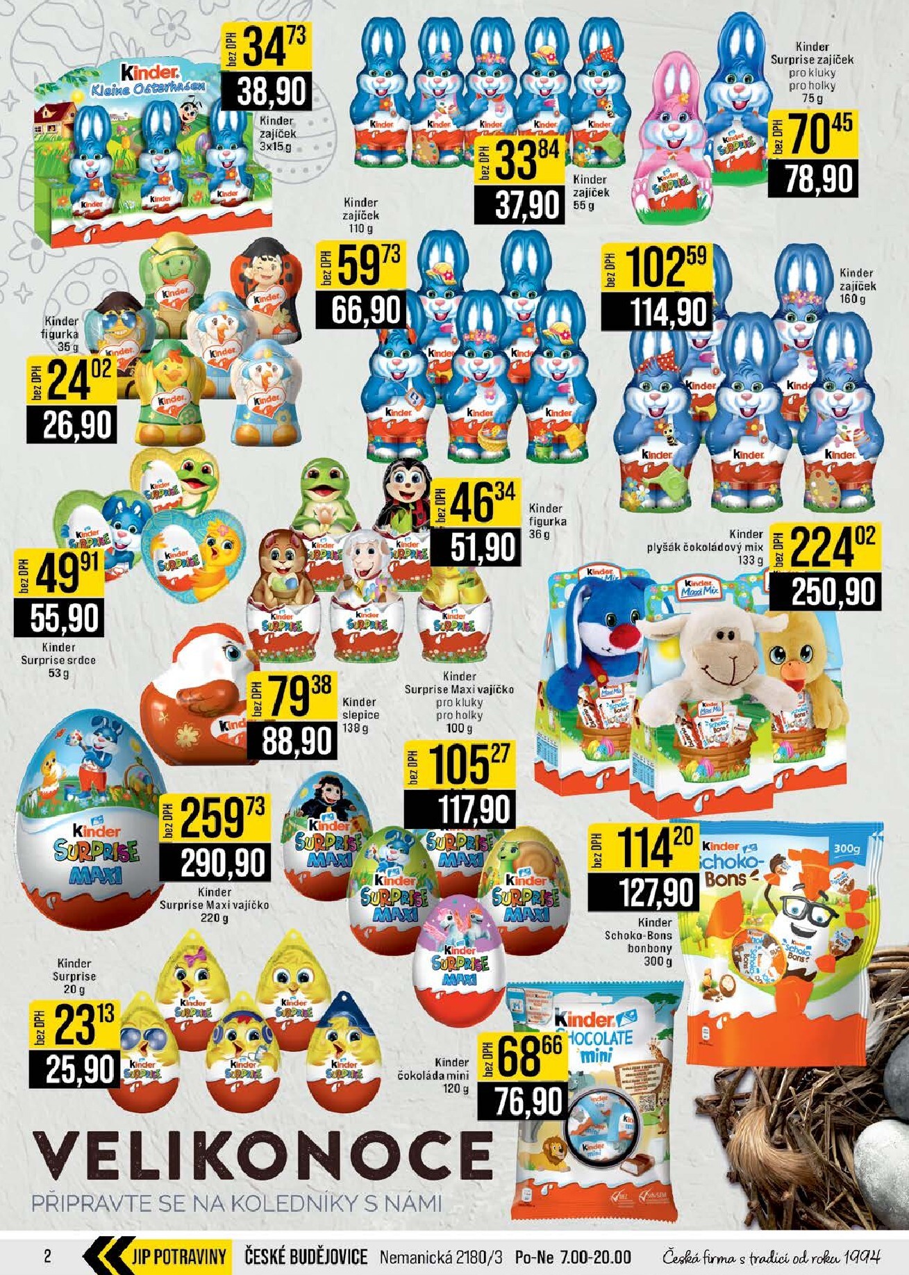 jip - JIP - České Budějovice, Most, Svoboda nad Úpou, Náchod, Sušice leták platný od středy 25.02.2026 do úterý 03.03.2026 - page: 2