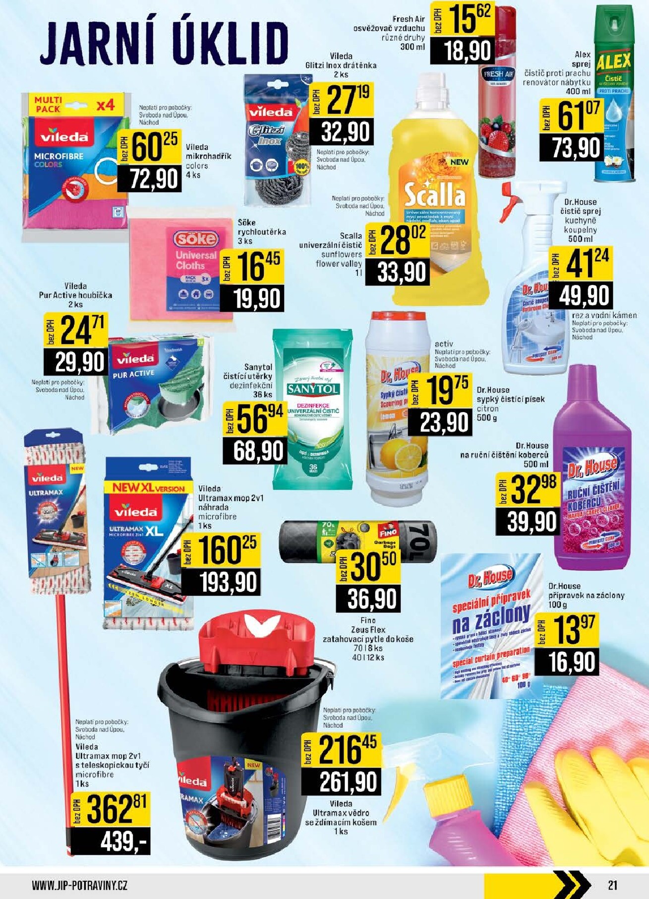 jip - JIP - České Budějovice, Most, Svoboda nad Úpou, Náchod, Sušice leták platný od středy 25.02.2026 do úterý 03.03.2026 - page: 21