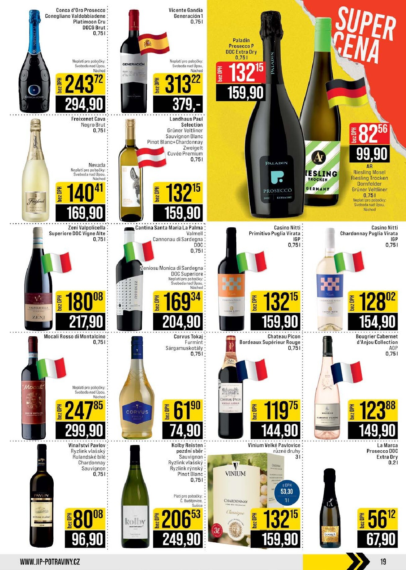 jip - JIP - České Budějovice, Most, Svoboda nad Úpou, Náchod, Sušice leták platný od středy 04.03.2026 do úterý 10.03.2026 - page: 19