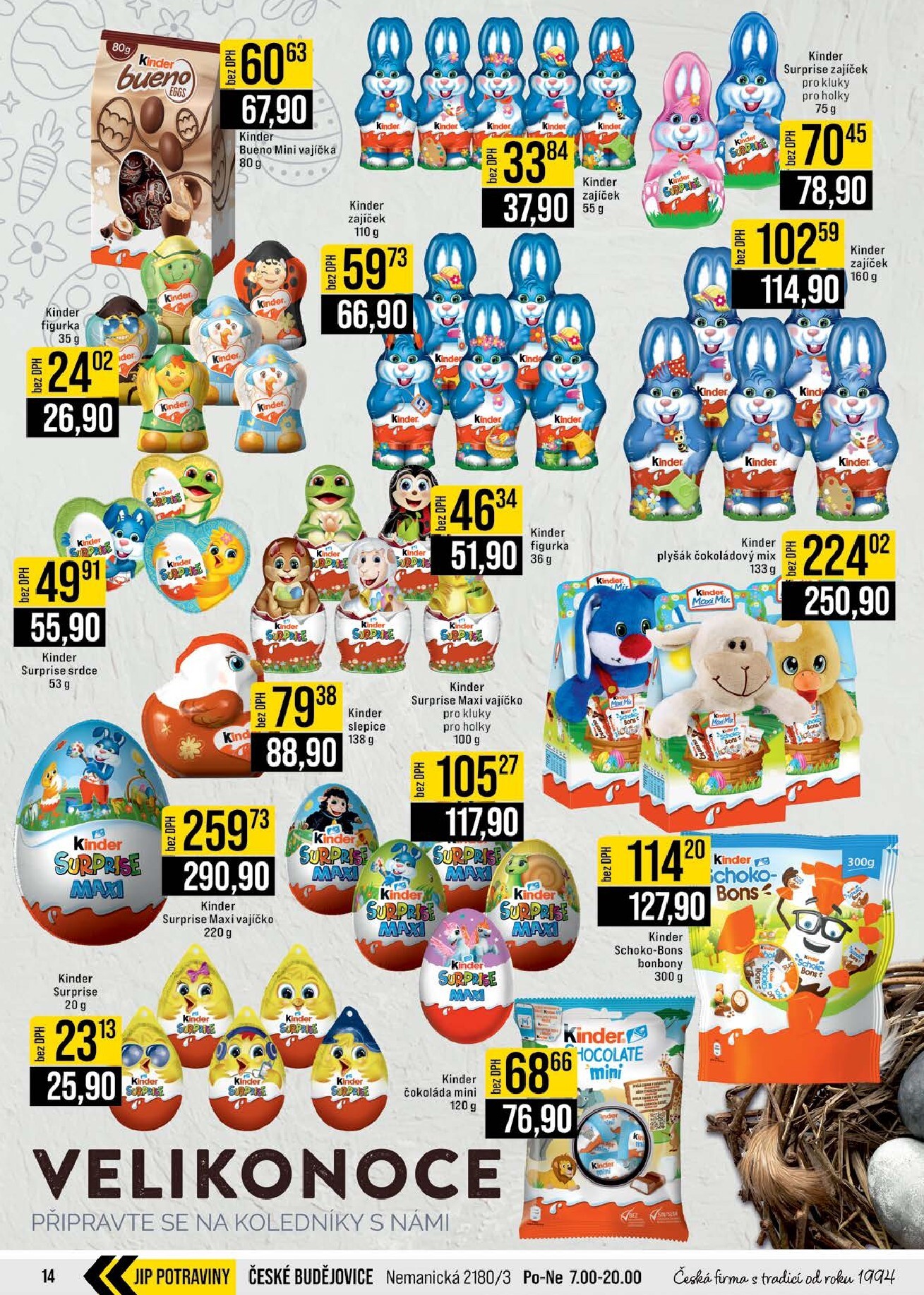 jip - JIP - České Budějovice, Most, Svoboda nad Úpou, Náchod, Sušice leták platný od středy 04.03.2026 do úterý 10.03.2026 - page: 14