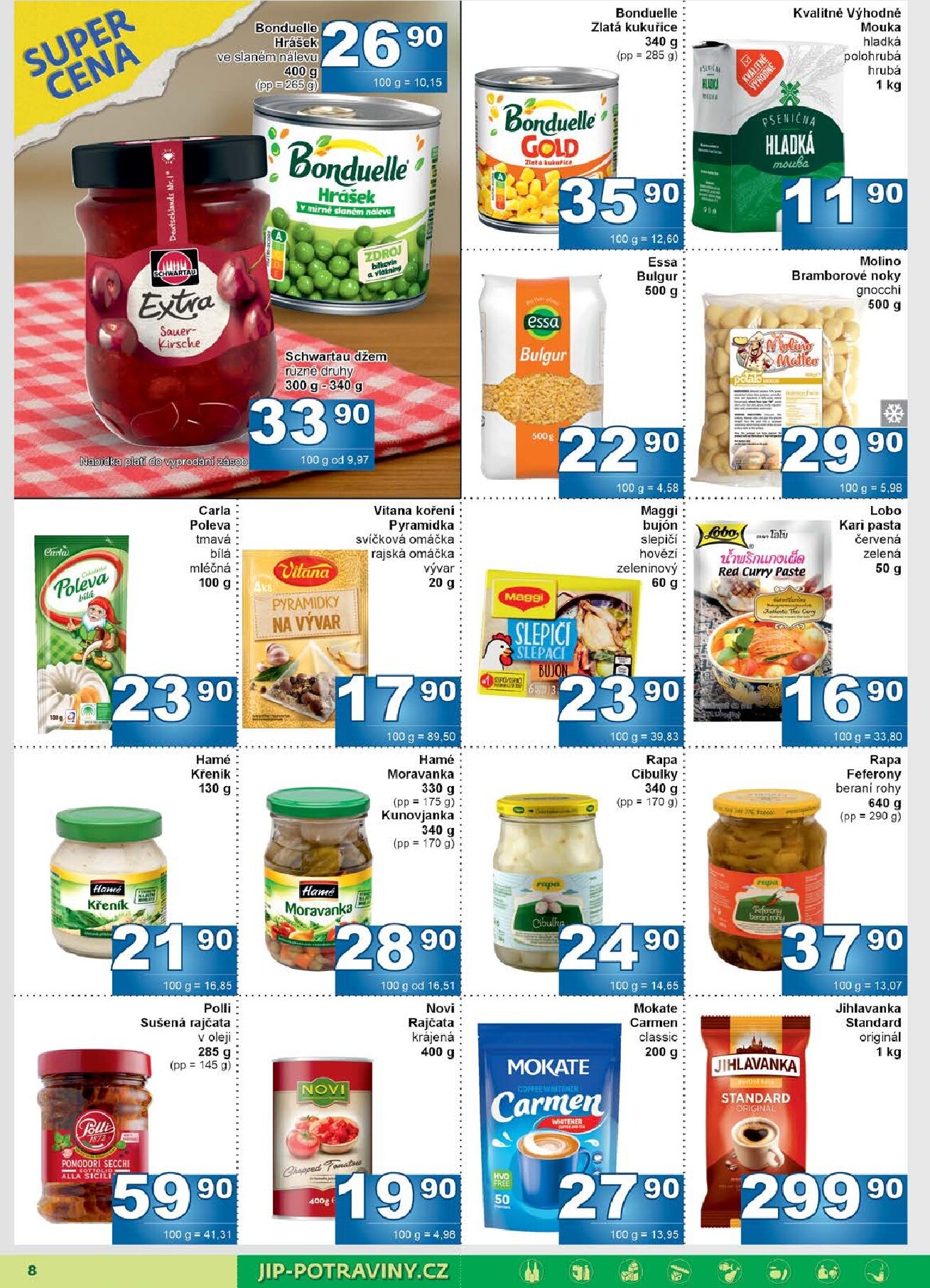 jip - JIP - Maloobchod leták platný od středy 11.03.2026 do neděle 22.03.2026 - page: 8