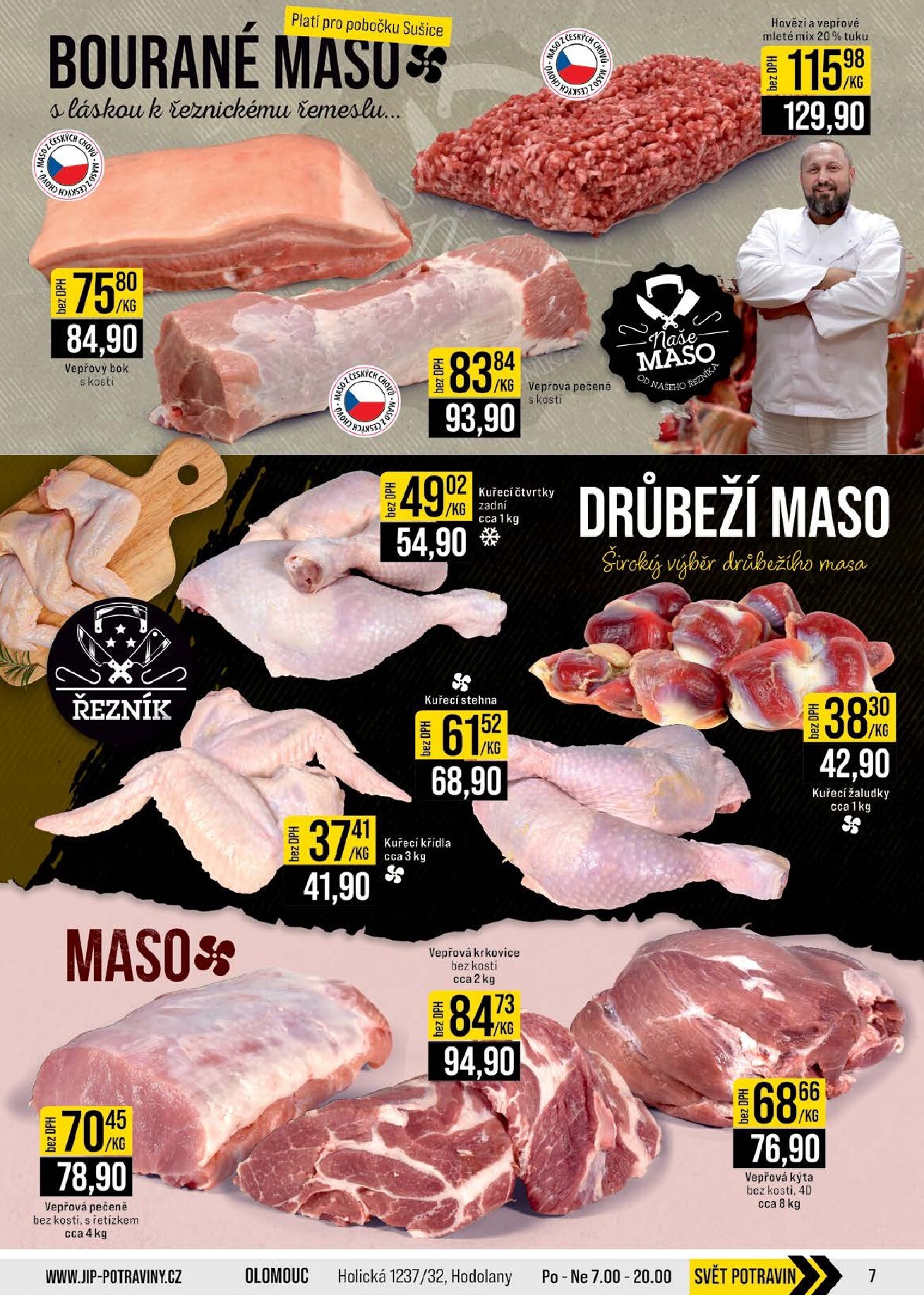 jip - JIP - České Budějovice, Most, Svoboda nad Úpou, Náchod, Sušice leták platný od středy 18.03.2026 do úterý 24.03.2026 - page: 7