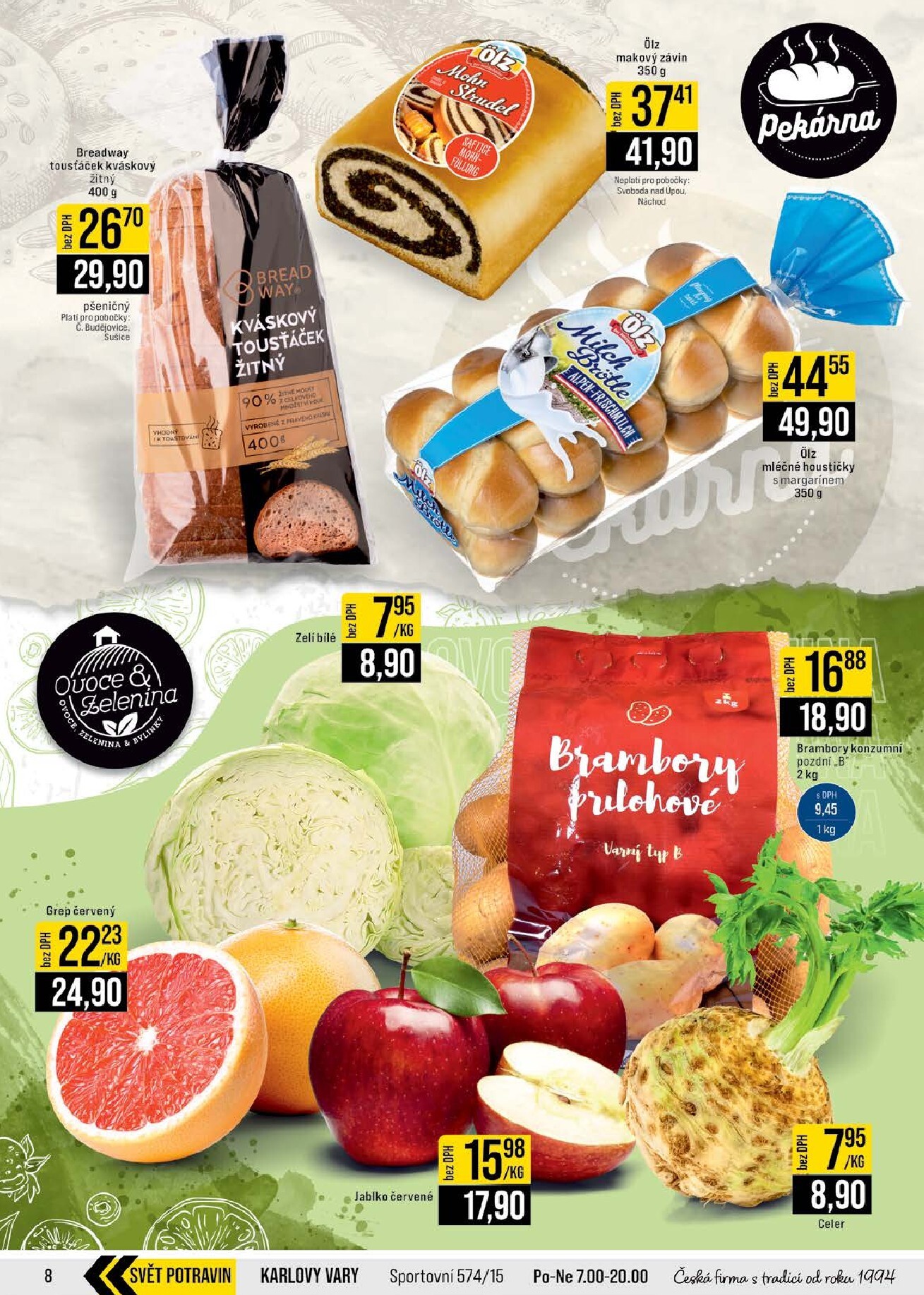 jip - JIP - České Budějovice, Most, Svoboda nad Úpou, Náchod, Sušice leták platný od středy 18.03.2026 do úterý 24.03.2026 - page: 8