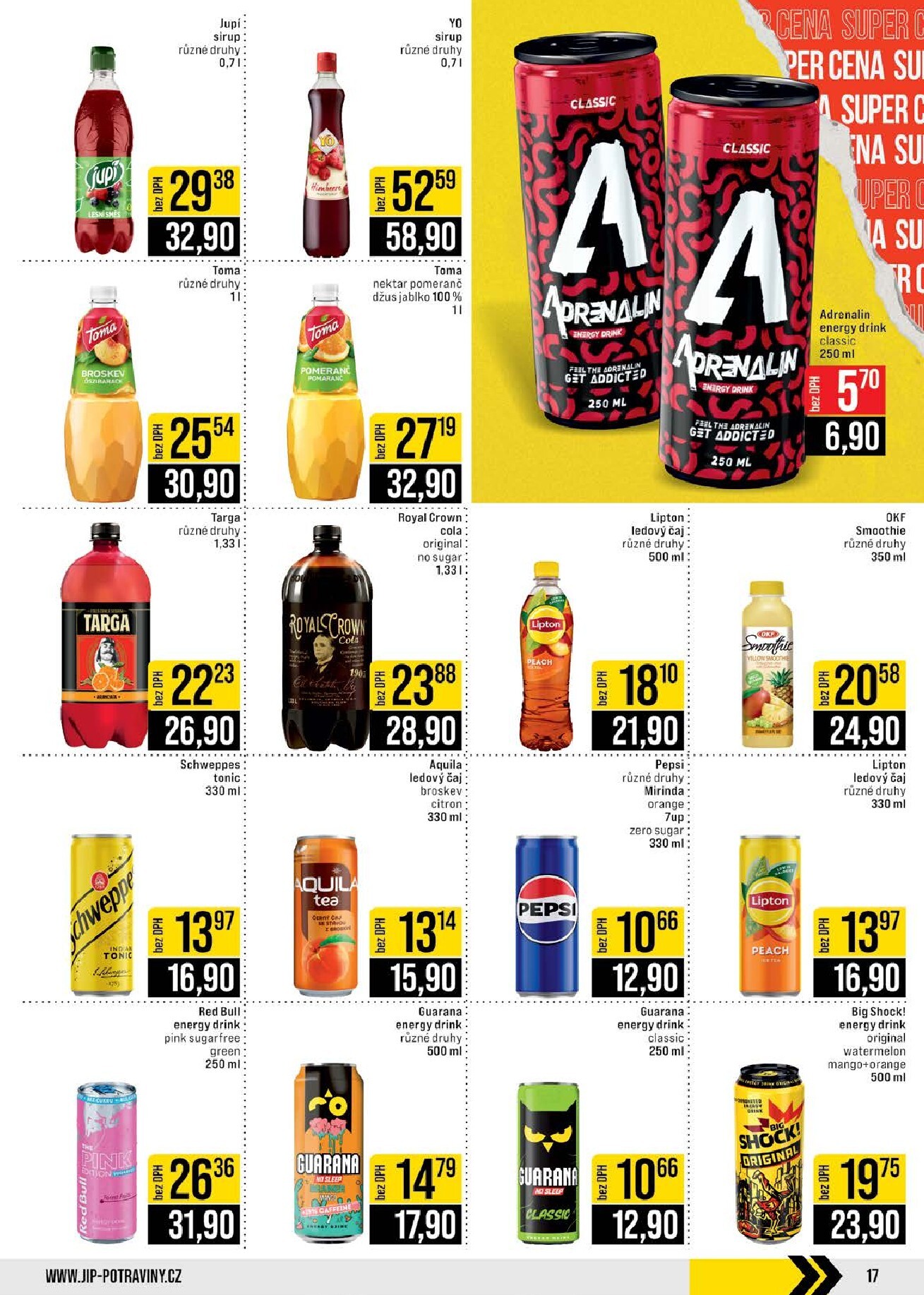 jip - JIP - České Budějovice, Most, Svoboda nad Úpou, Náchod, Sušice leták platný od středy 18.03.2026 do úterý 24.03.2026 - page: 17