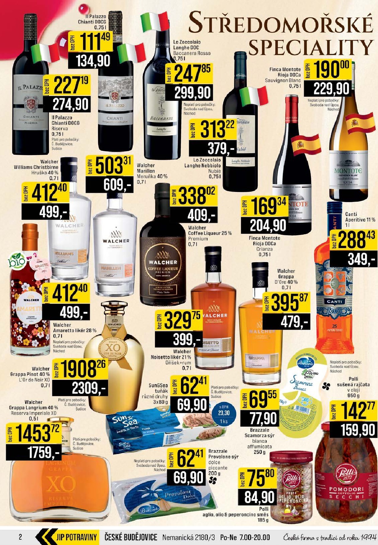 jip - JIP - České Budějovice, Most, Svoboda nad Úpou, Náchod, Sušice leták platný od středy 18.03.2026 do úterý 24.03.2026 - page: 2