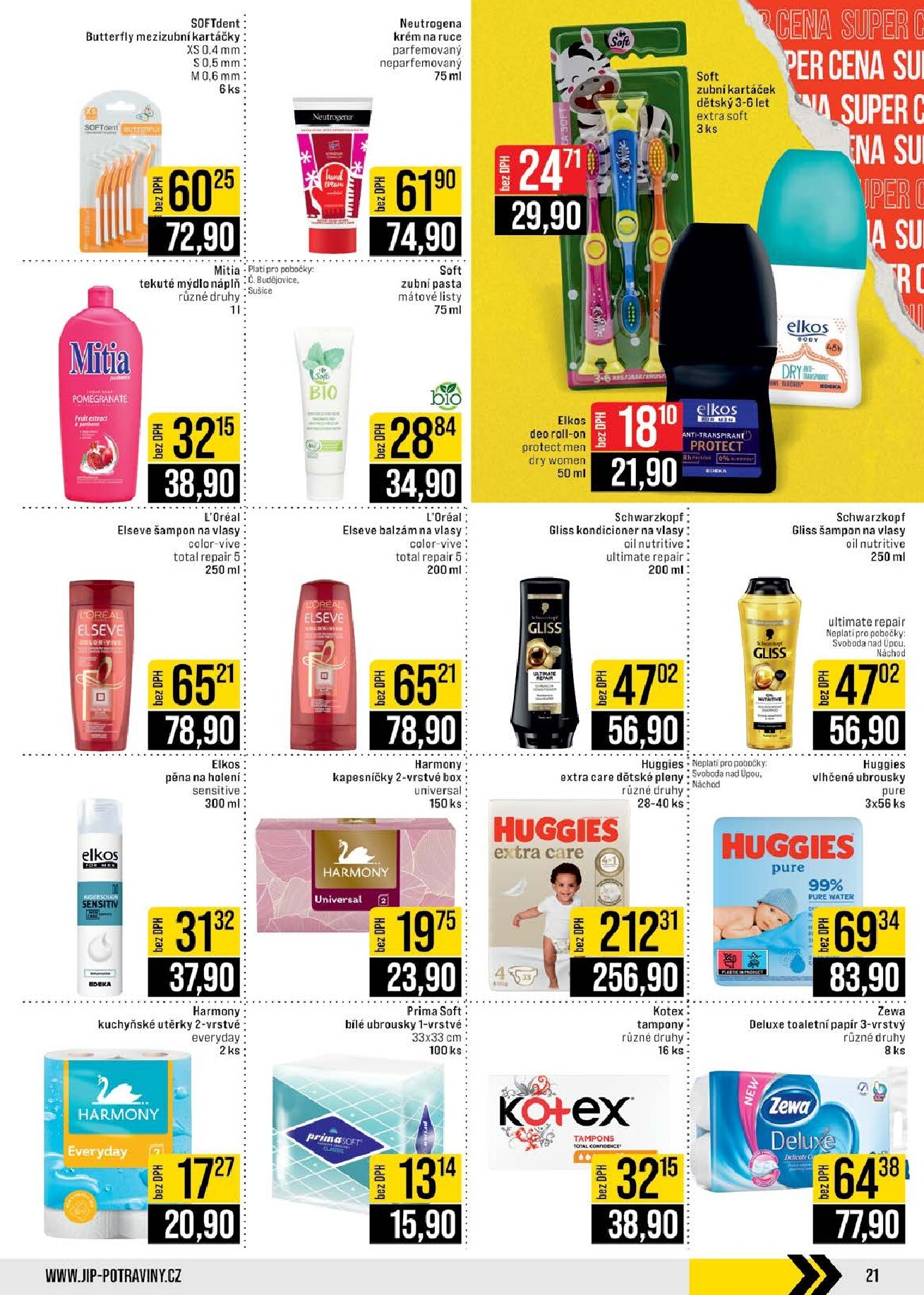 jip - JIP - České Budějovice, Most, Svoboda nad Úpou, Náchod, Sušice leták platný od středy 18.03.2026 do úterý 24.03.2026 - page: 21