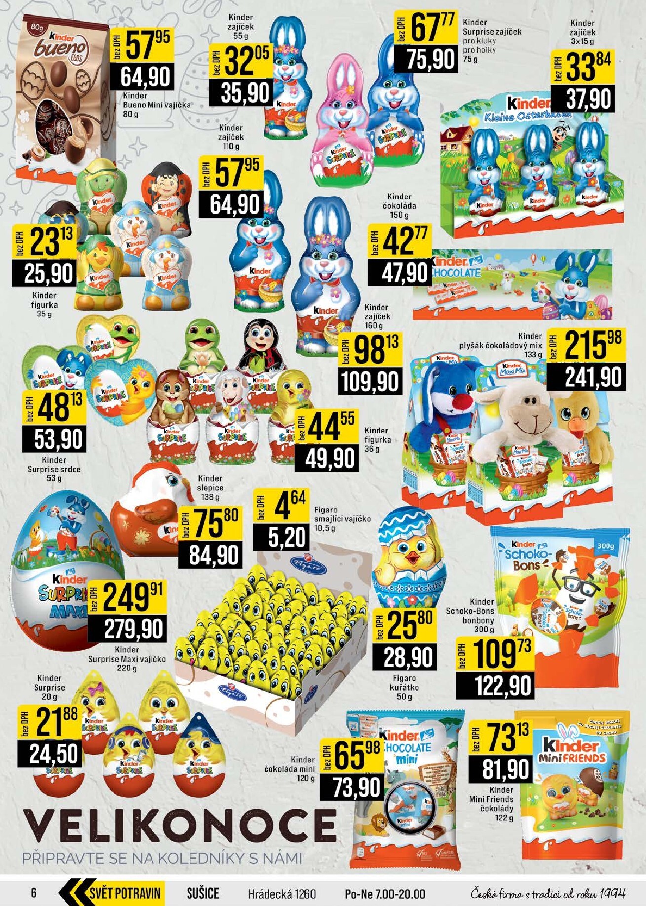 jip - JIP - Brno, Ostrava - Hrabová, Praha - Bořanovice, Jilemnice, Karlovy Vary, Olomouc, Pardubice, Zlín, Polička leták platný od středy 18.03.2026 do úterý 24.03.2026 - page: 6