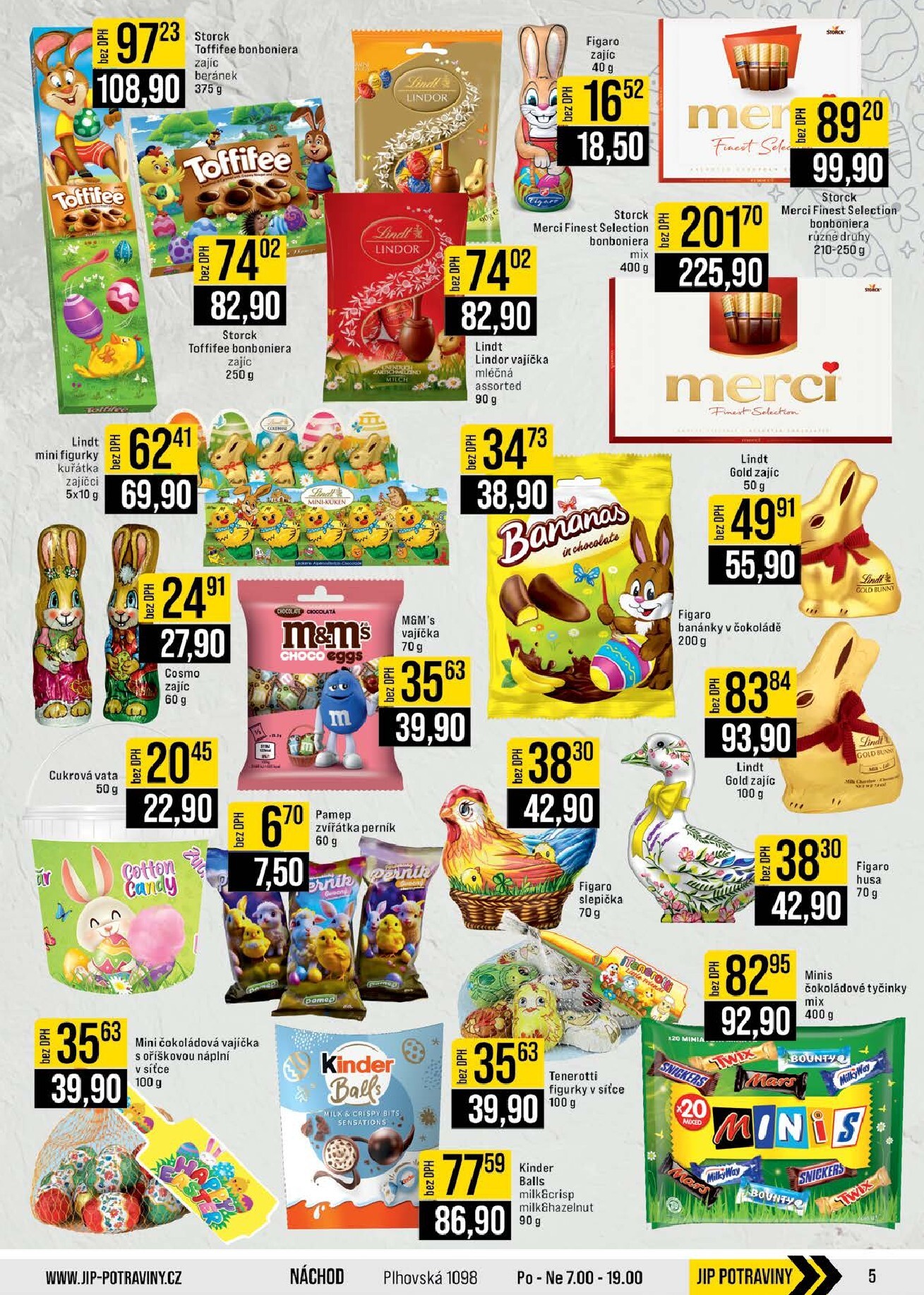 jip - JIP - Brno, Ostrava - Hrabová, Praha - Bořanovice, Jilemnice, Karlovy Vary, Olomouc, Pardubice, Zlín, Polička leták platný od středy 18.03.2026 do úterý 24.03.2026 - page: 5