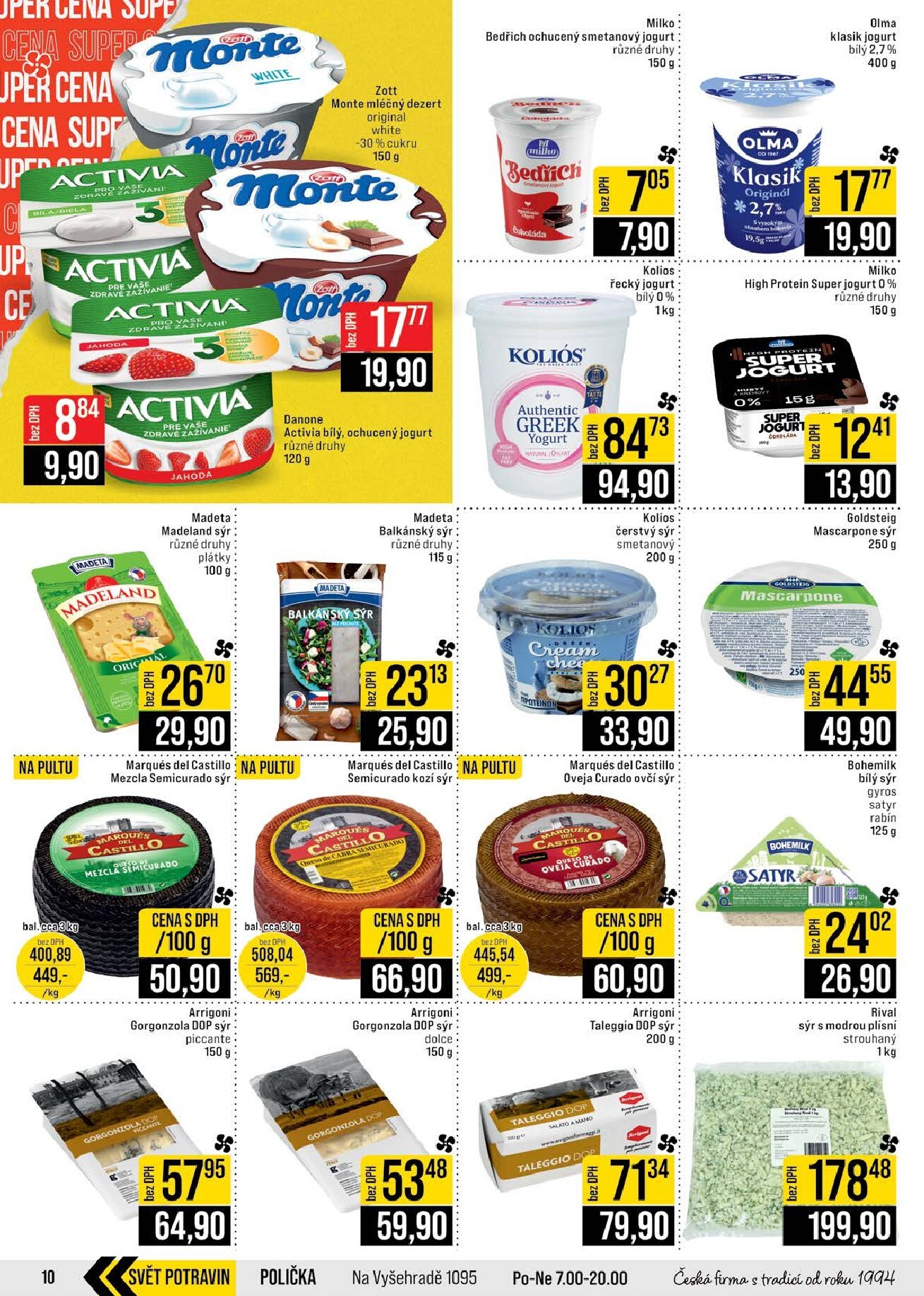 jip - JIP - Brno, Ostrava - Hrabová, Praha - Bořanovice, Jilemnice, Karlovy Vary, Olomouc, Pardubice, Zlín, Polička leták platný od středy 18.03.2026 do úterý 24.03.2026 - page: 10