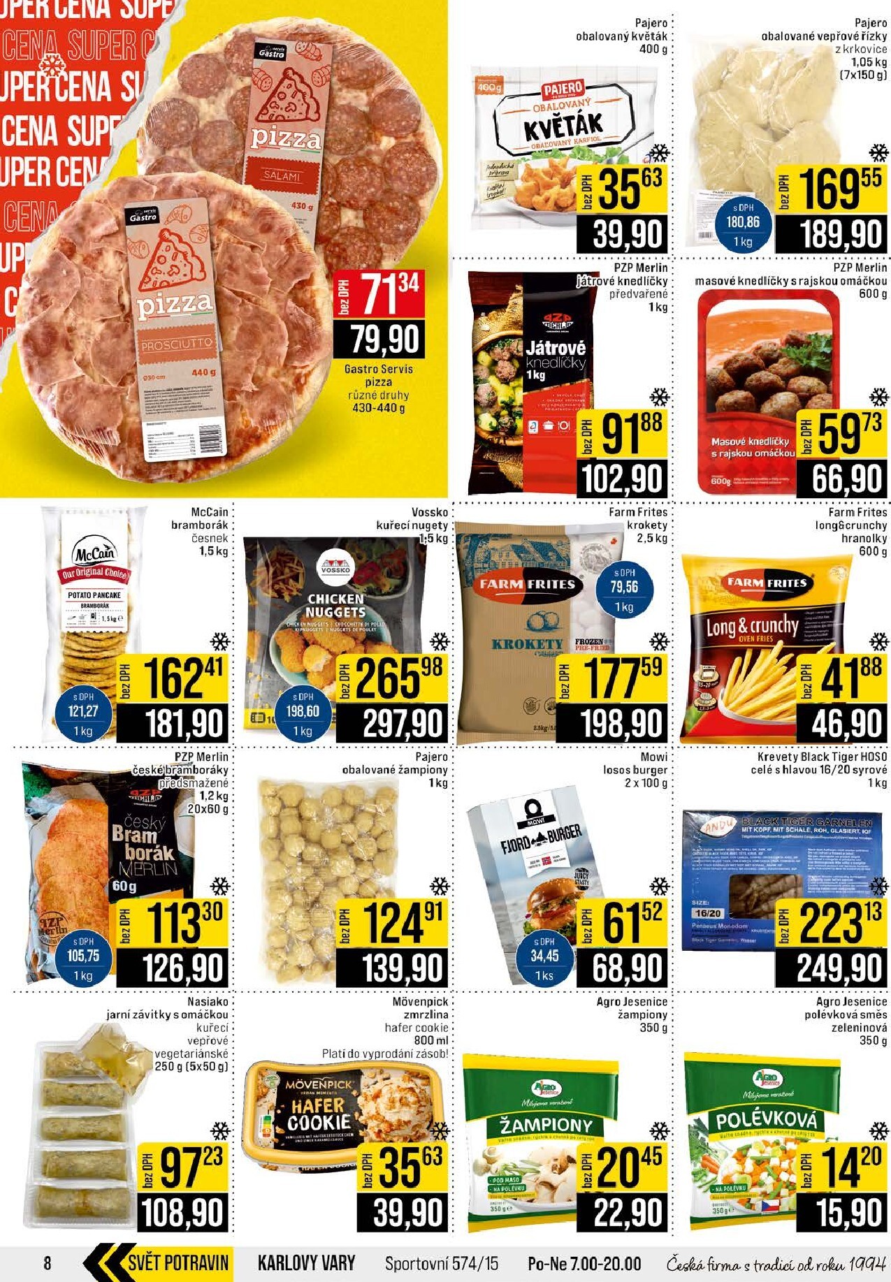 jip - JIP - Praha, Brno, Jilemnice, Karlovy Vary, Olomouc, Ostrava, Pardubice, Polička, Zlín leták platný od středy 25.03.2026 do úterý 31.03.2026 - page: 8