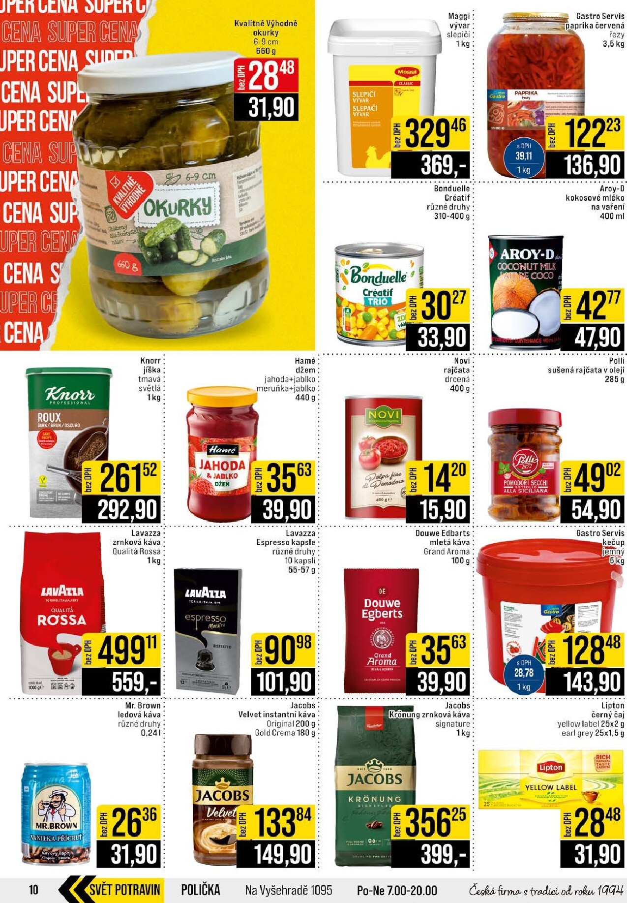 jip - JIP - Praha, Brno, Jilemnice, Karlovy Vary, Olomouc, Ostrava, Pardubice, Polička, Zlín leták platný od středy 25.03.2026 do úterý 31.03.2026 - page: 10