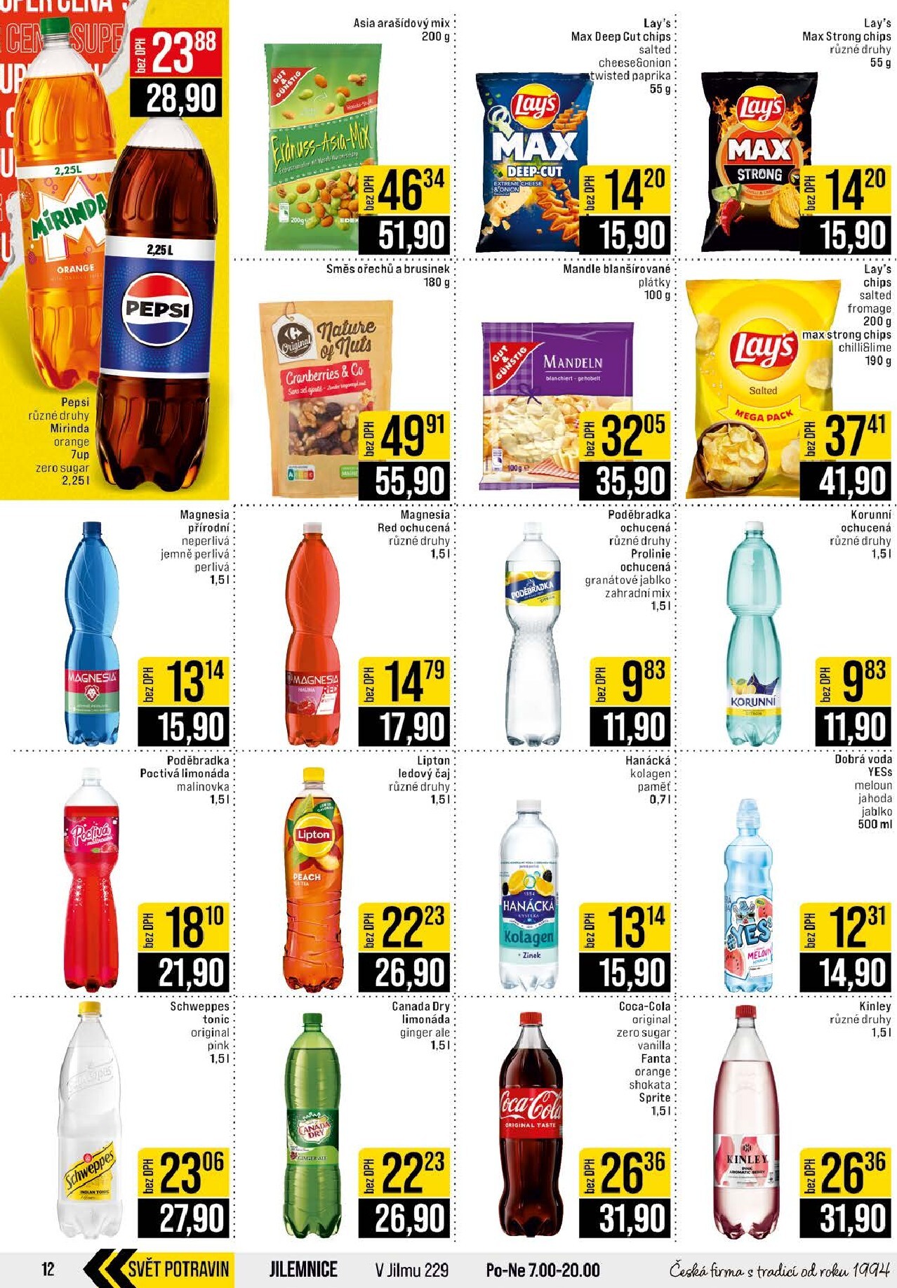 jip - JIP - Praha, Brno, Jilemnice, Karlovy Vary, Olomouc, Ostrava, Pardubice, Polička, Zlín leták platný od středy 25.03.2026 do úterý 31.03.2026 - page: 12
