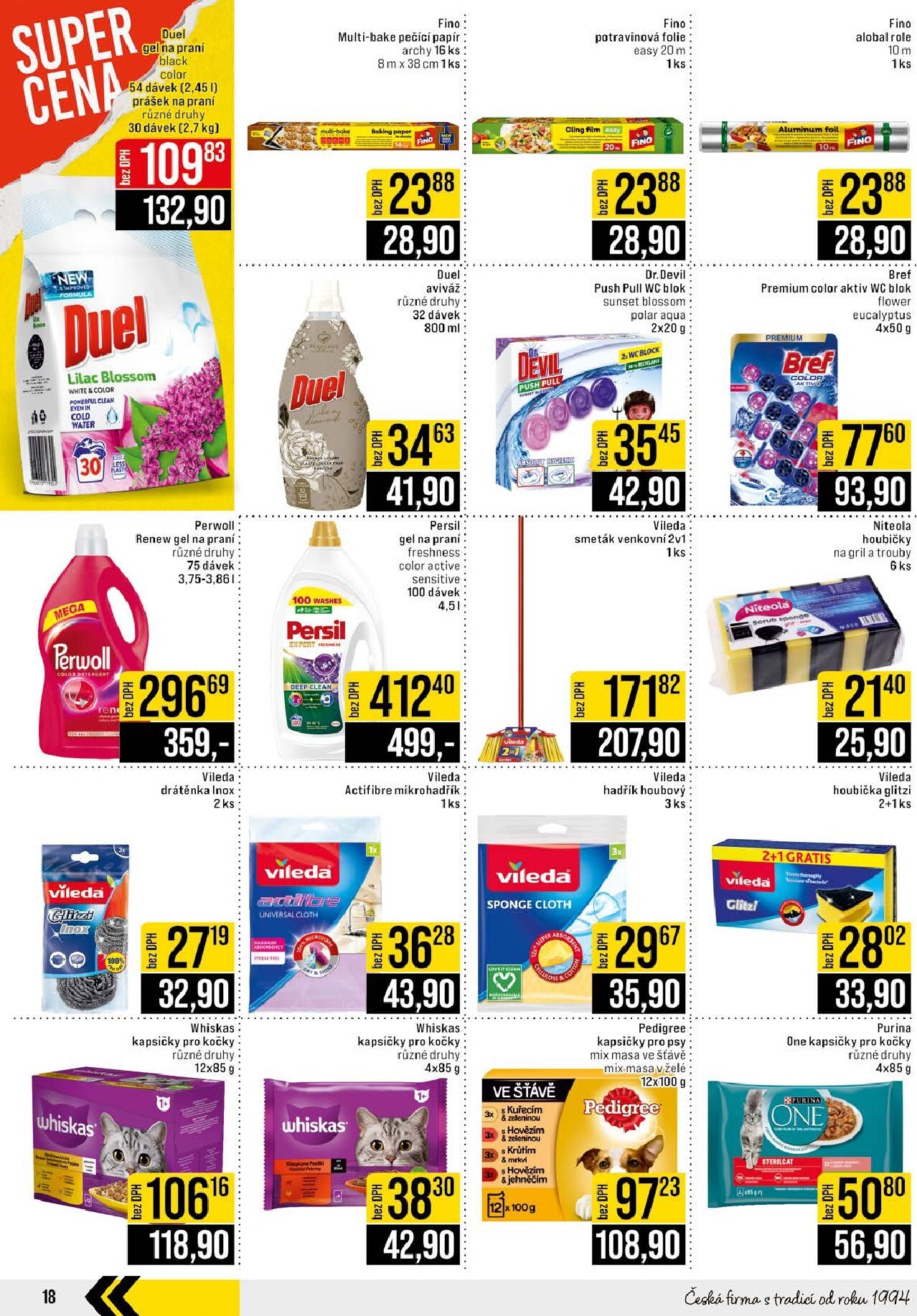 jip - JIP - Praha, Brno, Jilemnice, Karlovy Vary, Olomouc, Ostrava, Pardubice, Polička, Zlín leták platný od středy 25.03.2026 do úterý 31.03.2026 - page: 18