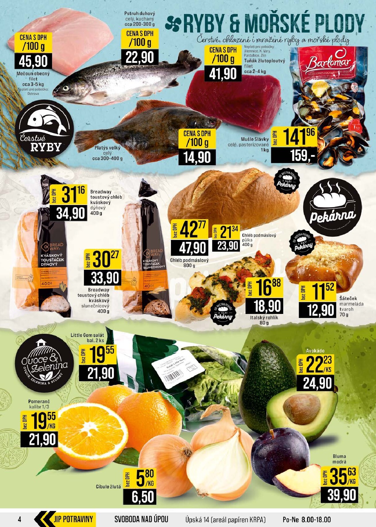 jip - JIP - Praha, Brno, Jilemnice, Karlovy Vary, Olomouc, Ostrava, Pardubice, Polička, Zlín leták platný od středy 25.03.2026 do úterý 31.03.2026 - page: 4