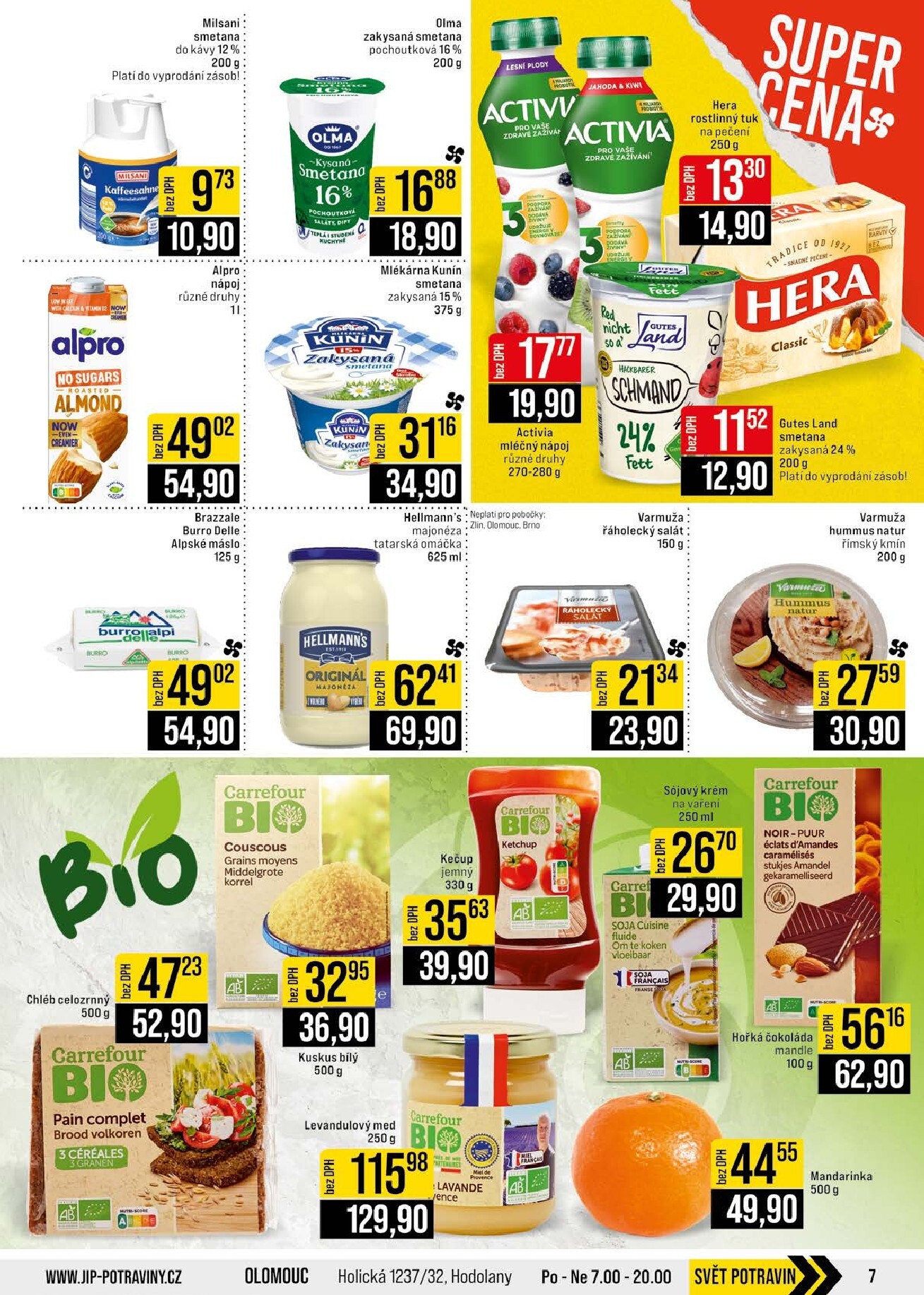 jip - JIP - Praha, Brno, Jilemnice, Karlovy Vary, Olomouc, Ostrava, Pardubice, Polička, Zlín leták platný od středy 25.03.2026 do úterý 31.03.2026 - page: 7
