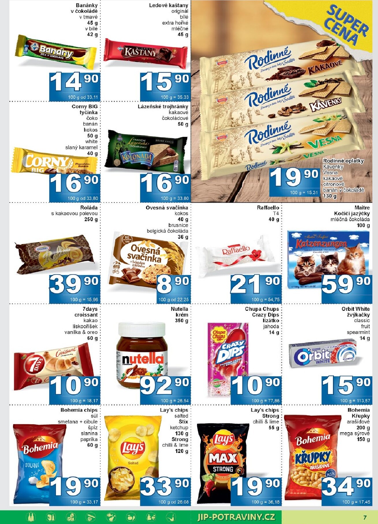 jip - JIP - Maloobchod leták platný od středy 25.03.2026 do neděle 05.04.2026 - page: 7