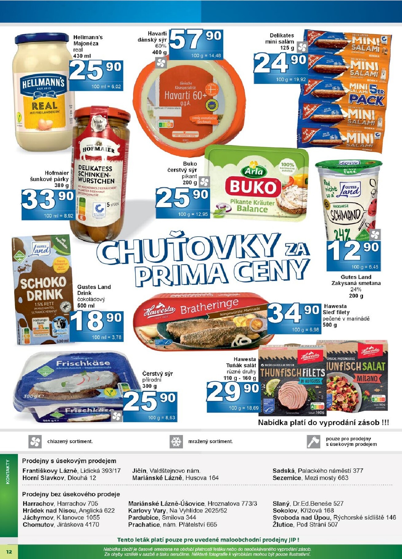 jip - JIP - Maloobchod leták platný od středy 25.03.2026 do neděle 05.04.2026 - page: 12