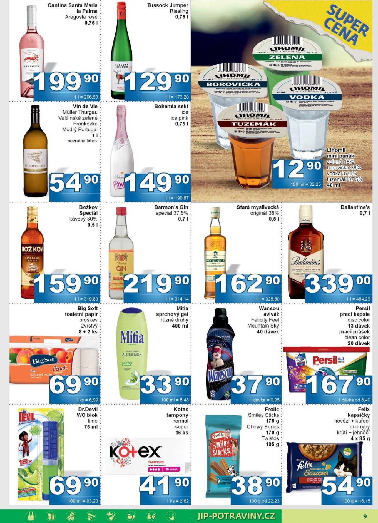 jip - JIP - Maloobchod leták platný od středy 25.03.2026 do neděle 05.04.2026 - page: 9