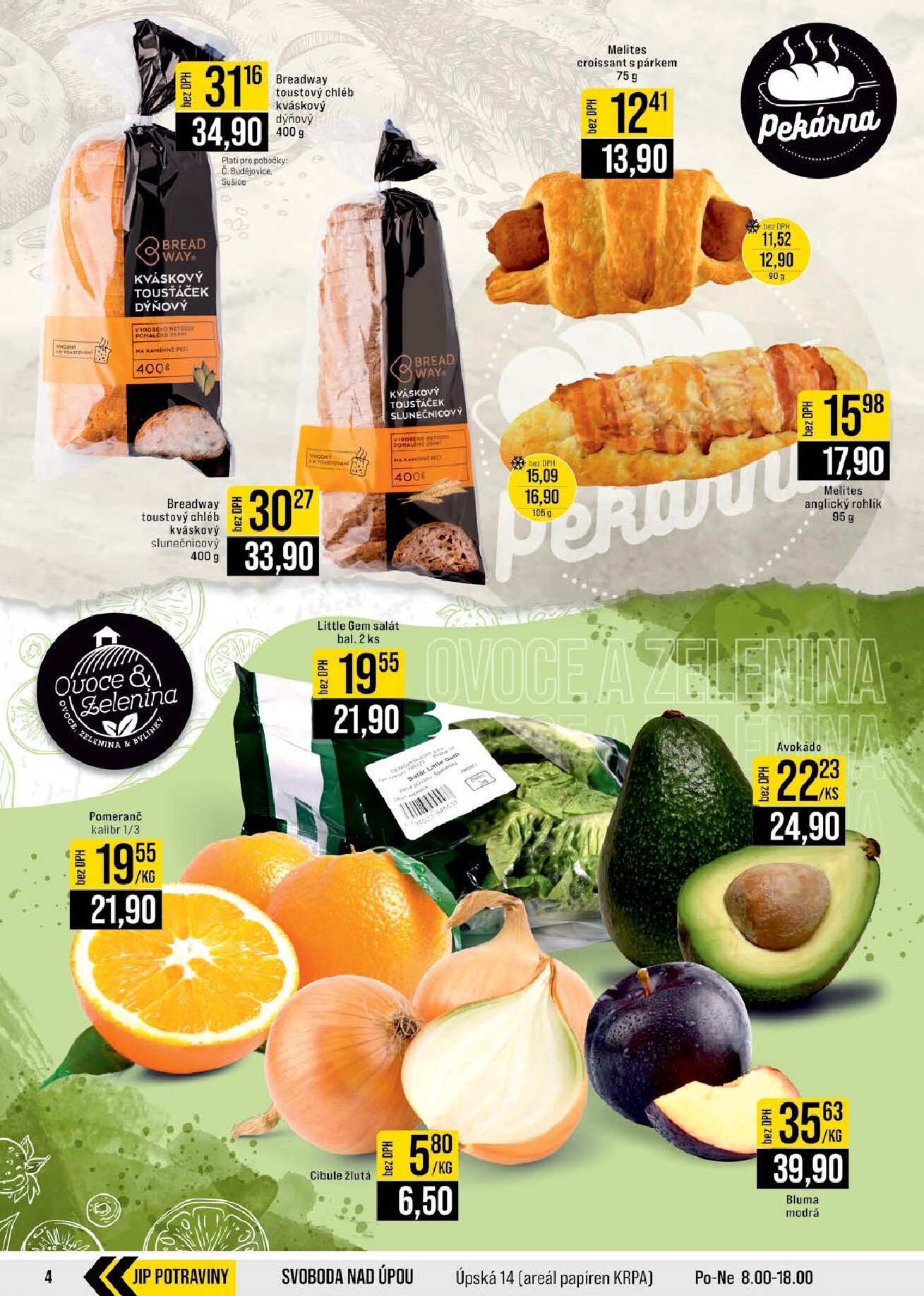 jip - JIP - České Budějovice, Most, Svoboda nad Úpou, Náchod, Sušice leták platný od středy 25.03.2026 do úterý 31.03.2026 - page: 4