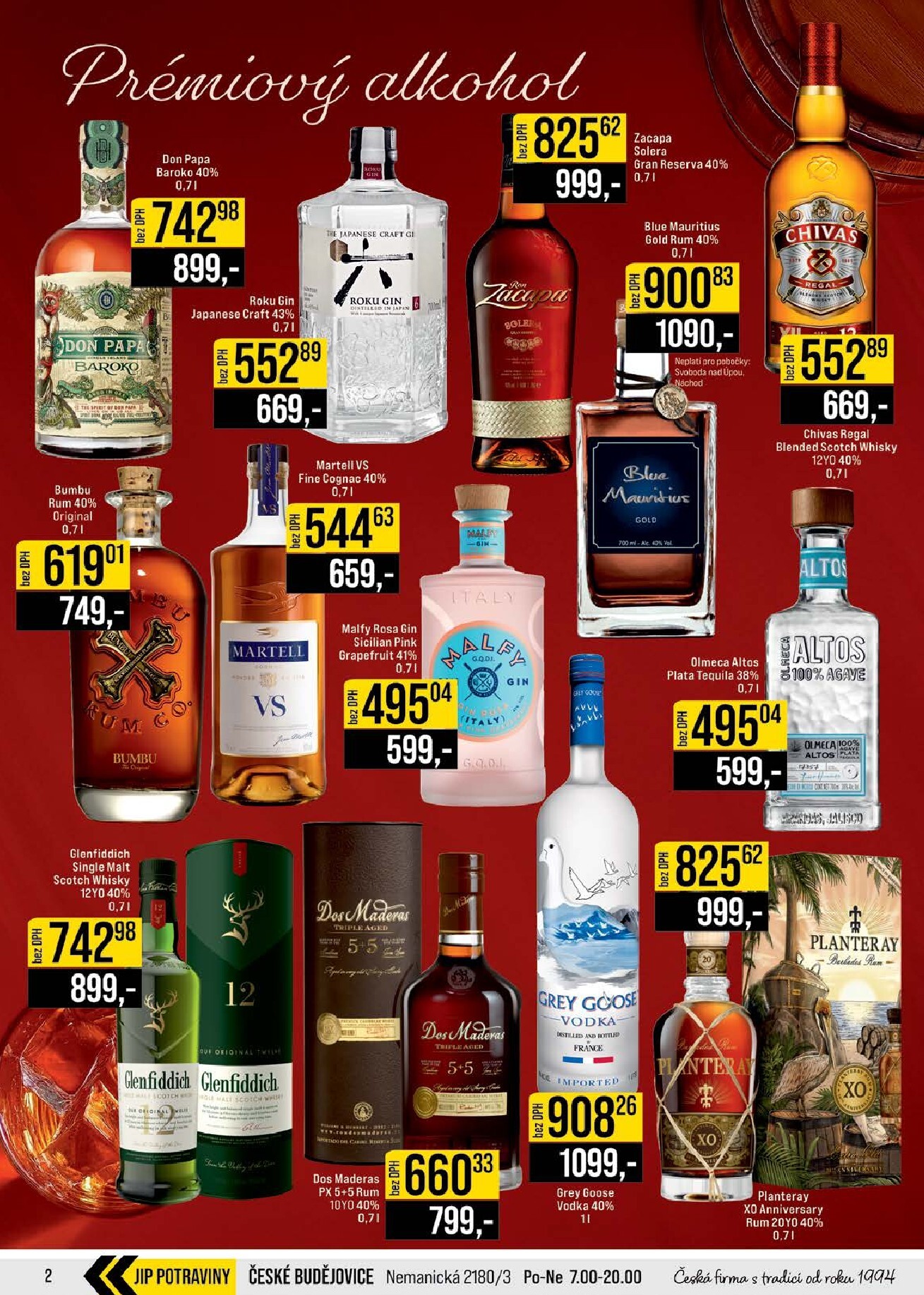 jip - JIP - České Budějovice, Most, Svoboda nad Úpou, Náchod, Sušice leták platný od středy 25.03.2026 do úterý 31.03.2026 - page: 2