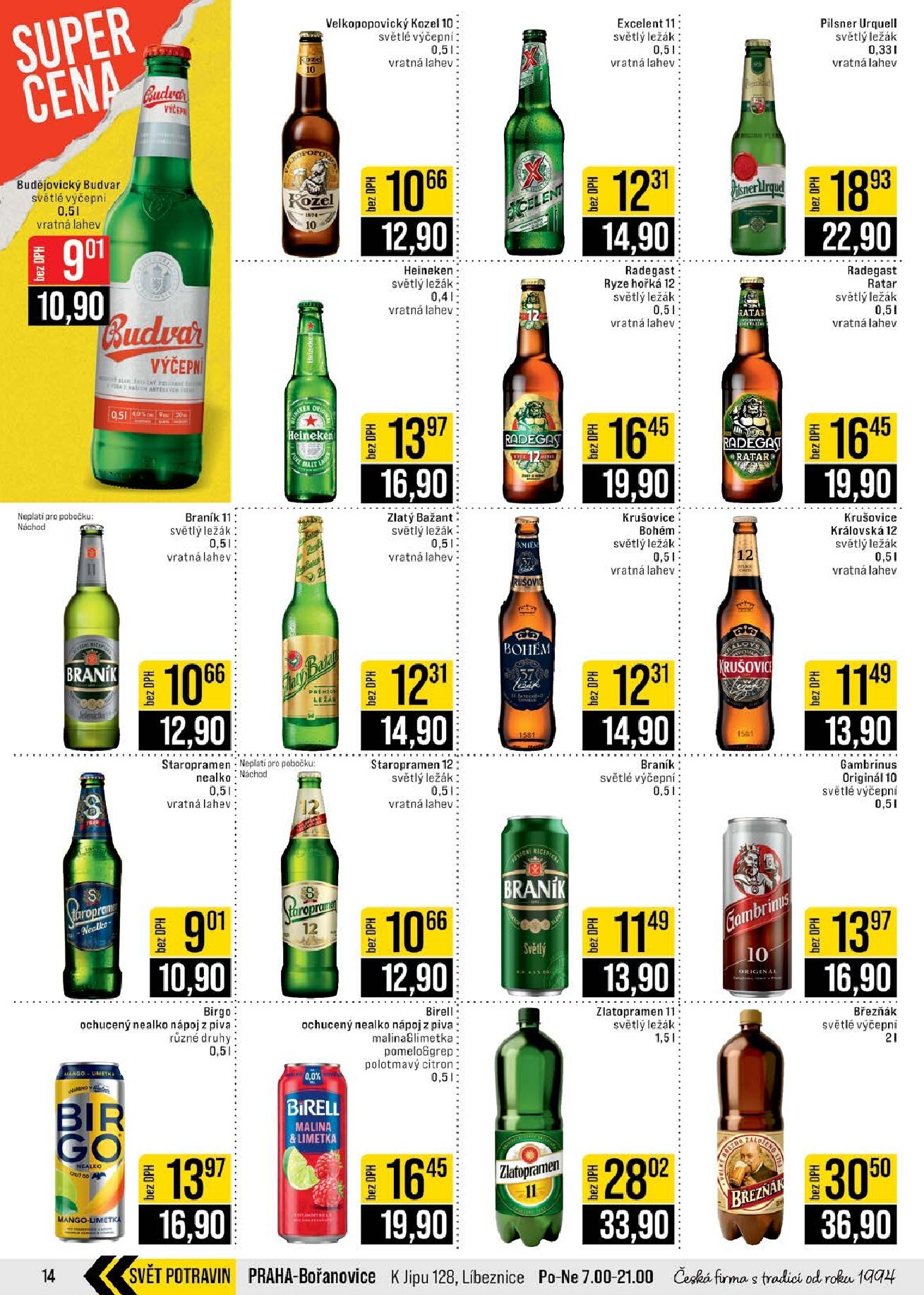 jip - JIP - České Budějovice, Most, Svoboda nad Úpou, Náchod, Sušice leták platný od středy 25.03.2026 do úterý 31.03.2026 - page: 14