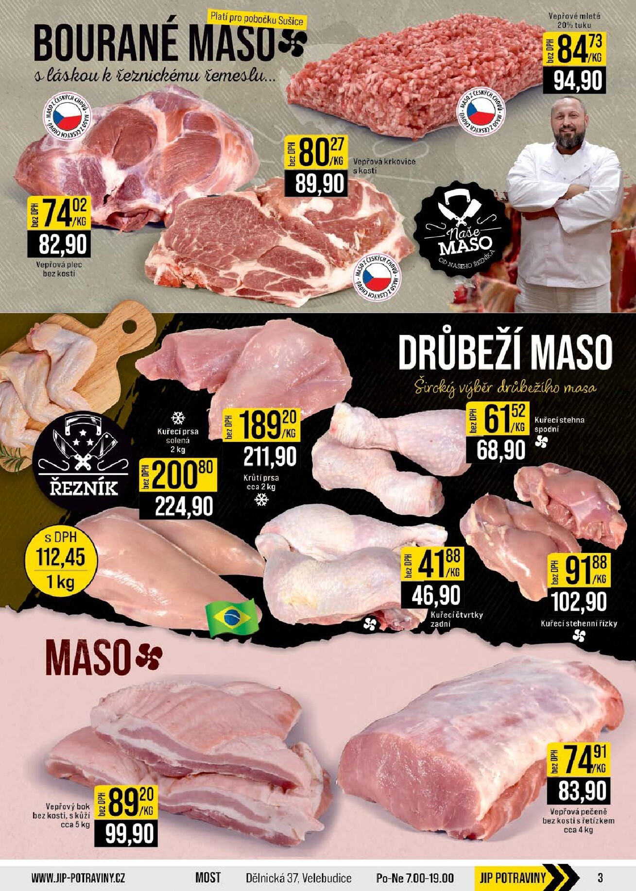 jip - JIP - České Budějovice, Most, Svoboda nad Úpou, Náchod, Sušice leták platný od středy 25.03.2026 do úterý 31.03.2026 - page: 3