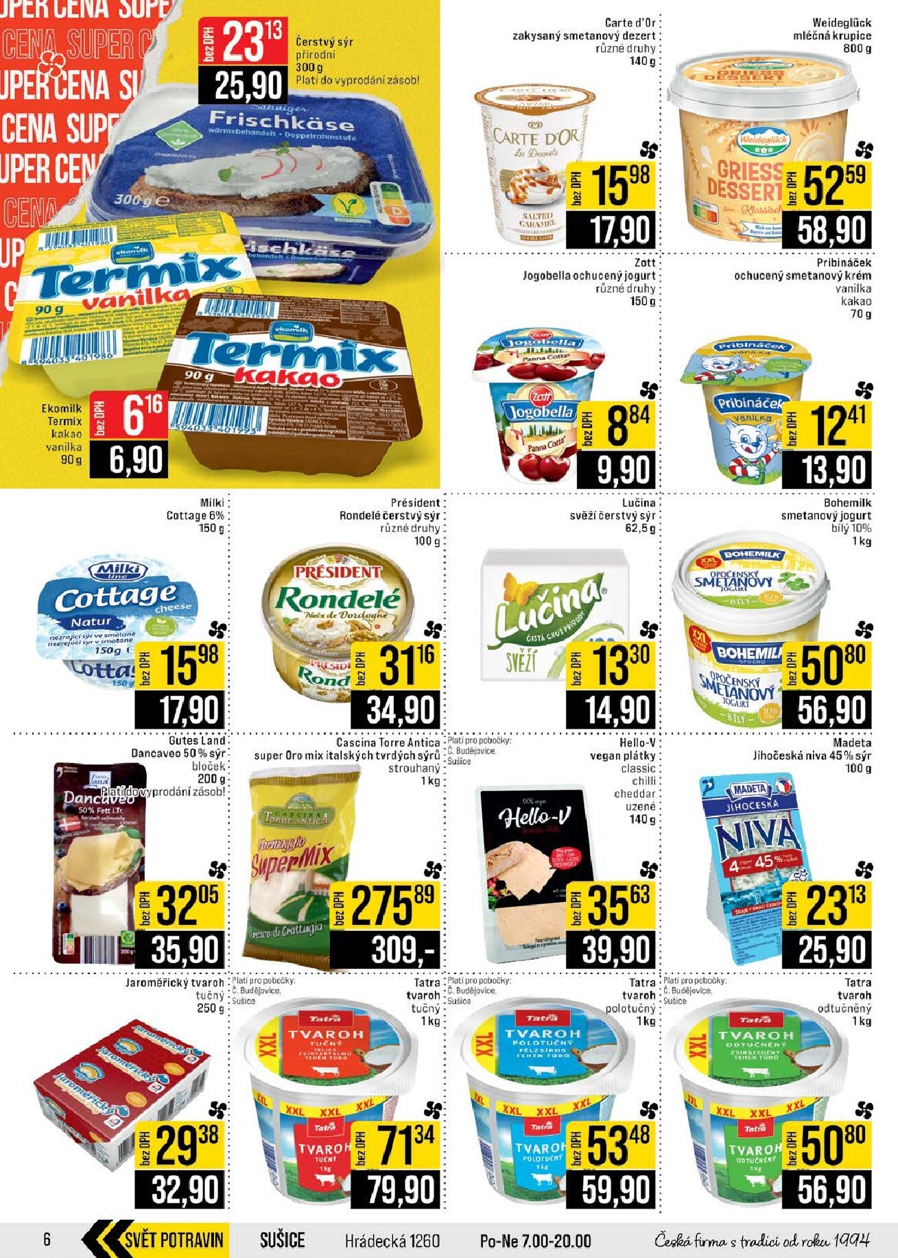 jip - JIP - České Budějovice, Most, Svoboda nad Úpou, Náchod, Sušice leták platný od středy 25.03.2026 do úterý 31.03.2026 - page: 6