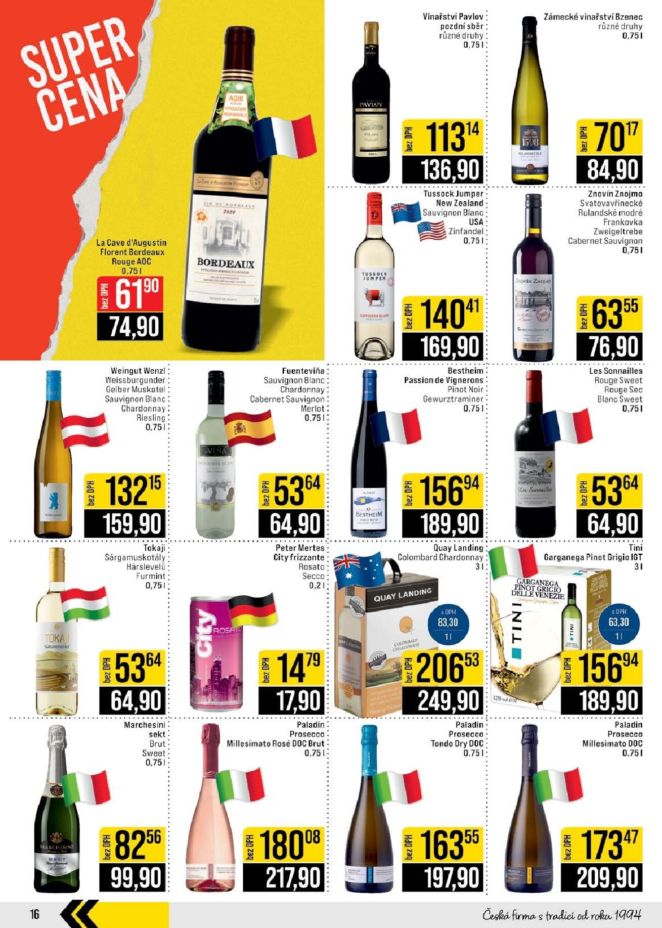 jip - JIP - Brno, Ostrava - Hrabová, Praha - Bořanovice, Jilemnice, Karlovy Vary, Olomouc, Pardubice, Zlín, Polička leták platný od středy 08.04.2026 do úterý 14.04.2026 - page: 16