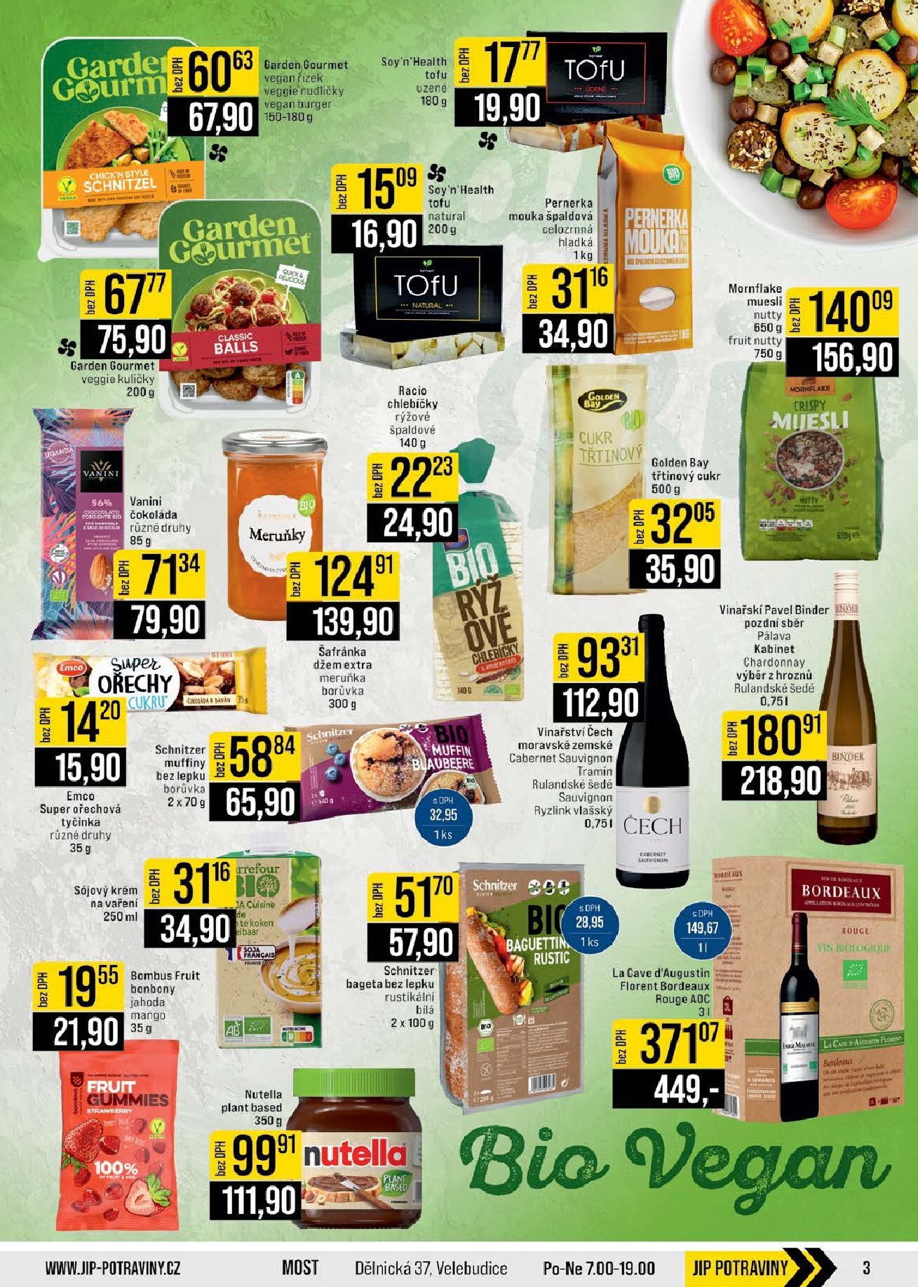 jip - JIP - Brno, Ostrava - Hrabová, Praha - Bořanovice, Jilemnice, Karlovy Vary, Olomouc, Pardubice, Zlín, Polička leták platný od středy 08.04.2026 do úterý 14.04.2026 - page: 3