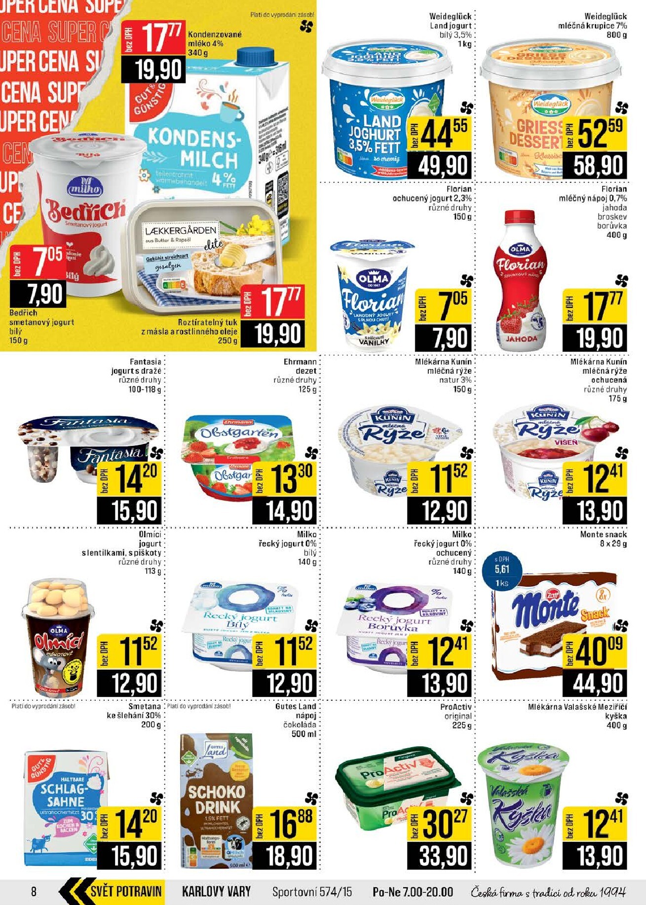 jip - JIP - Brno, Ostrava - Hrabová, Praha - Bořanovice, Jilemnice, Karlovy Vary, Olomouc, Pardubice, Zlín, Polička leták platný od středy 08.04.2026 do úterý 14.04.2026 - page: 8