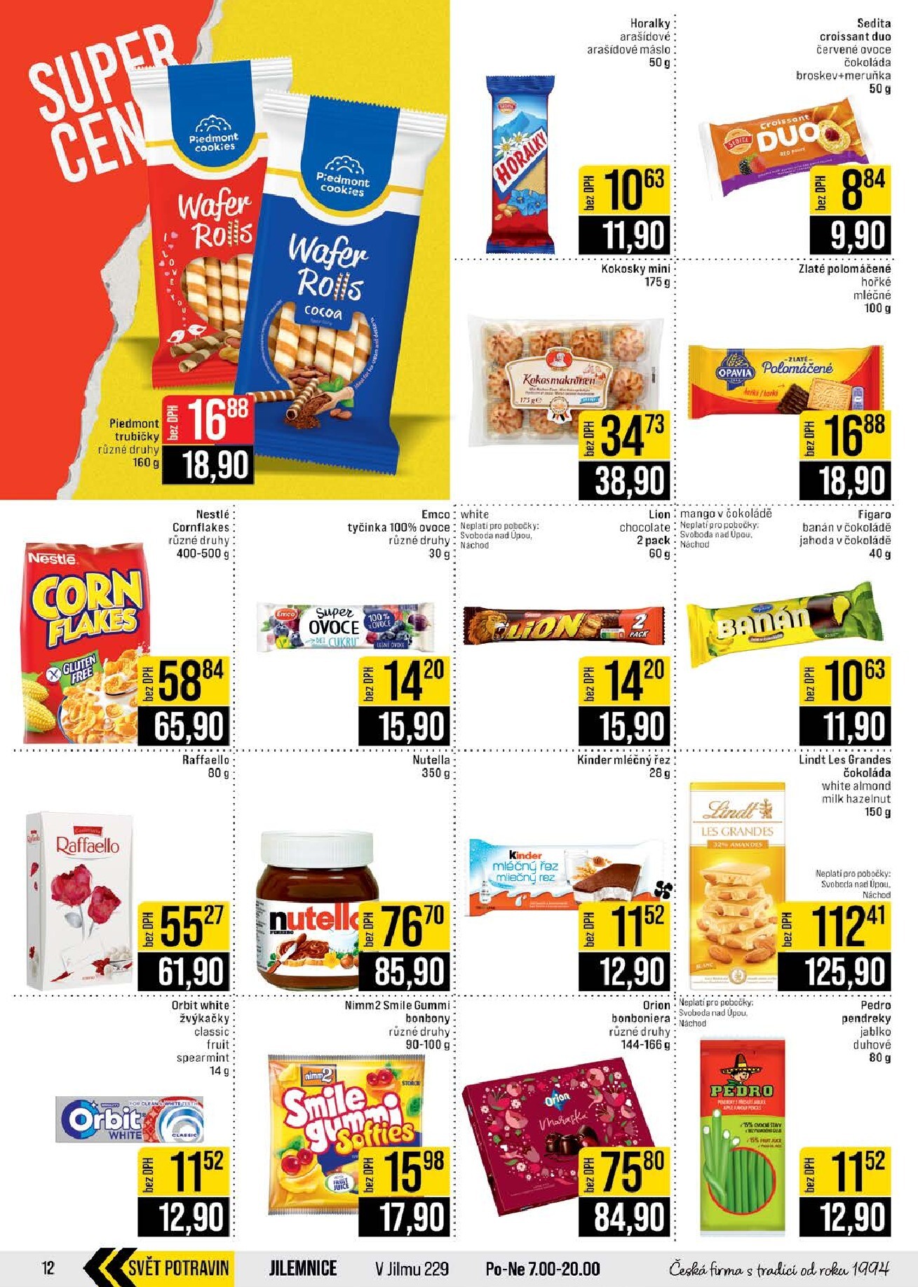 jip - JIP - České Budějovice, Most, Svoboda nad Úpou, Náchod, Sušice leták platný od středy 08.04.2026 do úterý 14.04.2026 - page: 12