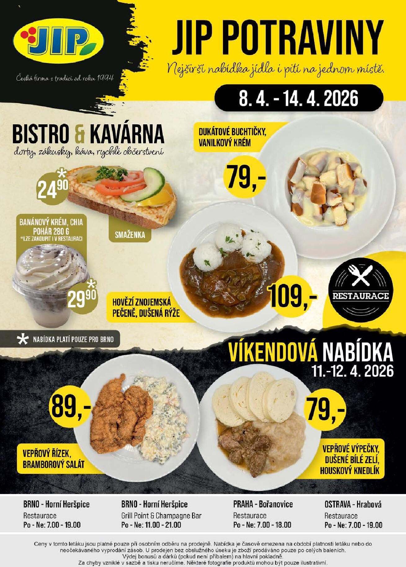 jip - JIP - České Budějovice, Most, Svoboda nad Úpou, Náchod, Sušice leták platný od středy 08.04.2026 do úterý 14.04.2026 - page: 20