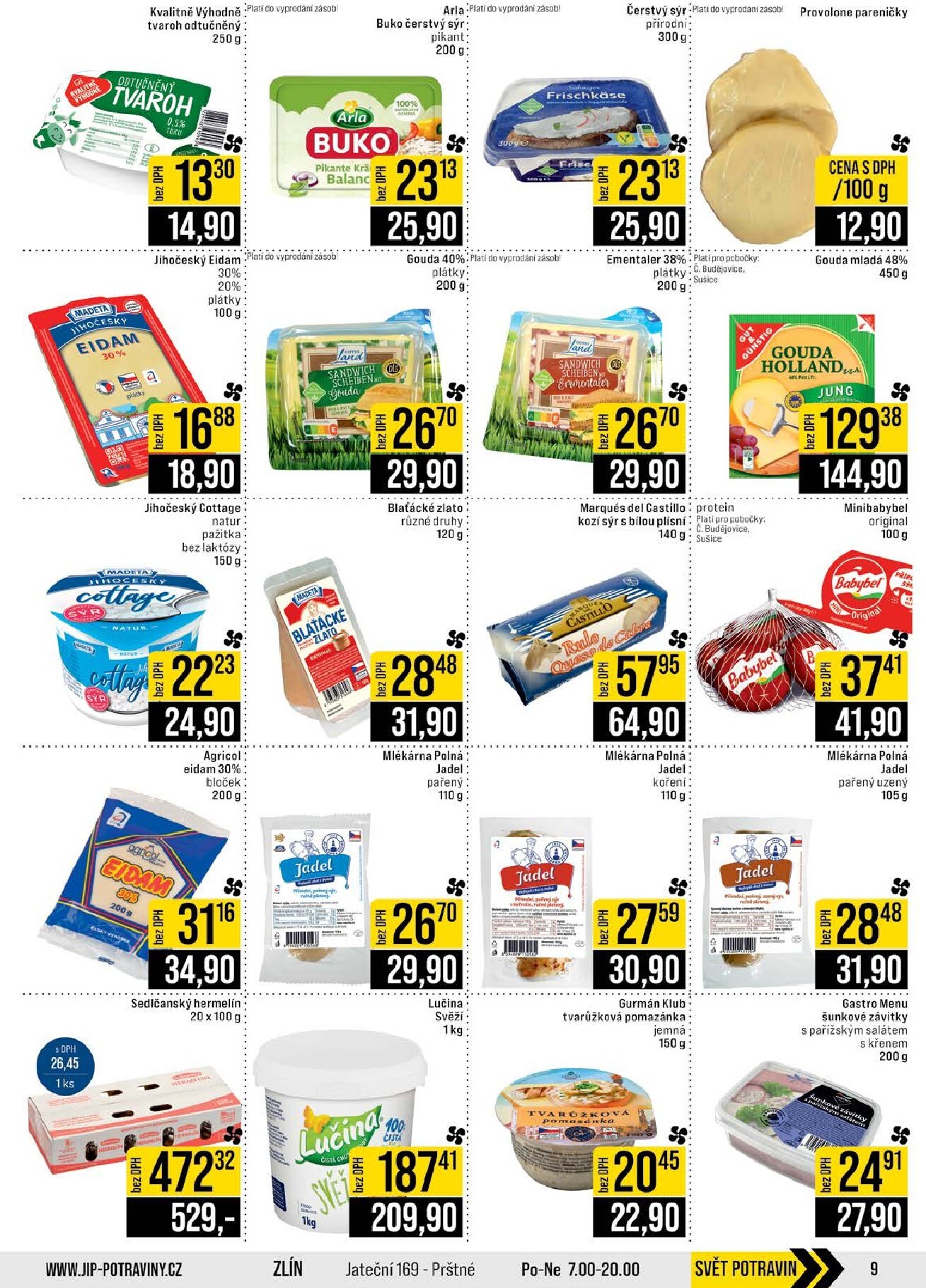 jip - JIP - České Budějovice, Most, Svoboda nad Úpou, Náchod, Sušice leták platný od středy 08.04.2026 do úterý 14.04.2026 - page: 9