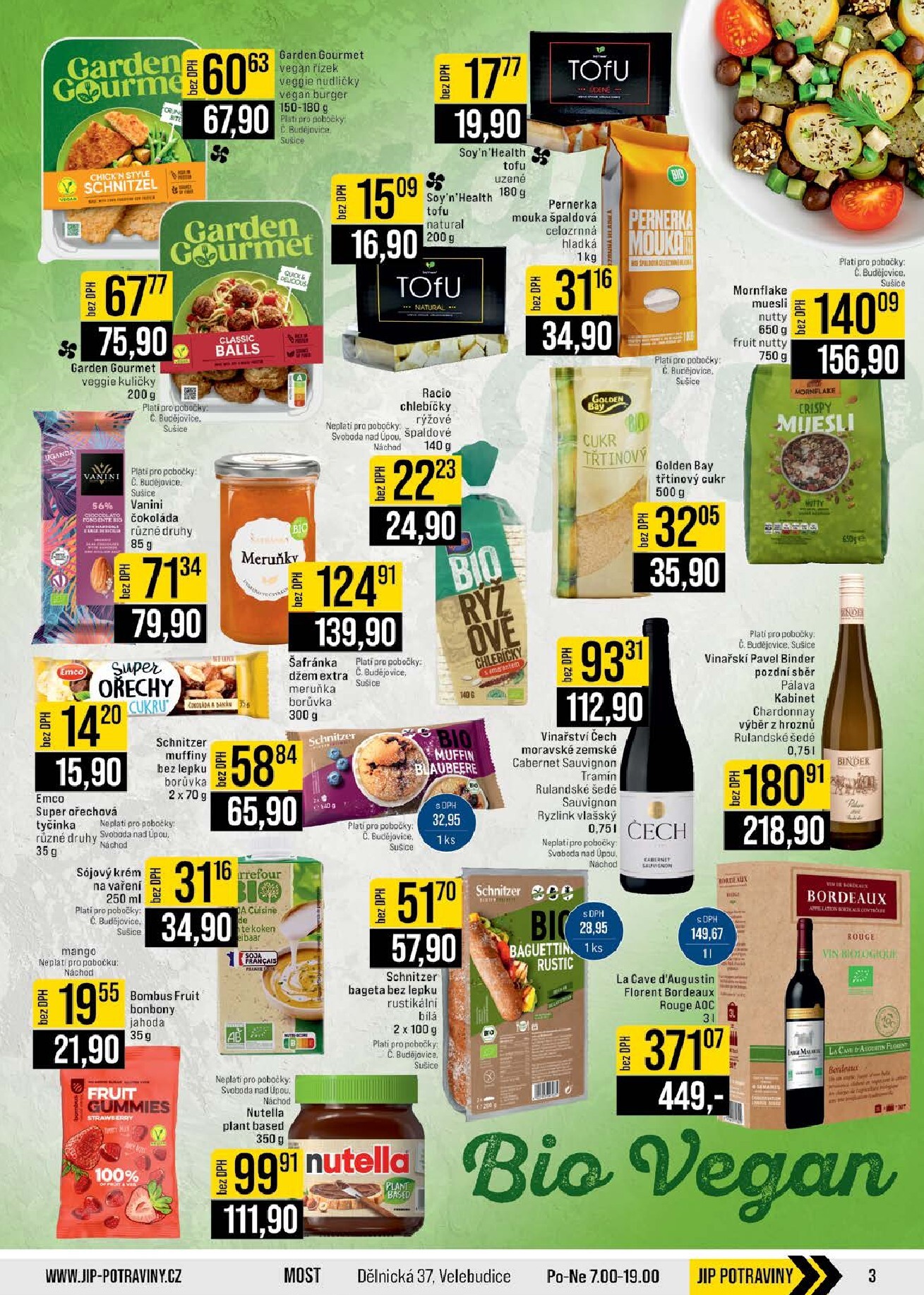 jip - JIP - České Budějovice, Most, Svoboda nad Úpou, Náchod, Sušice leták platný od středy 08.04.2026 do úterý 14.04.2026 - page: 3