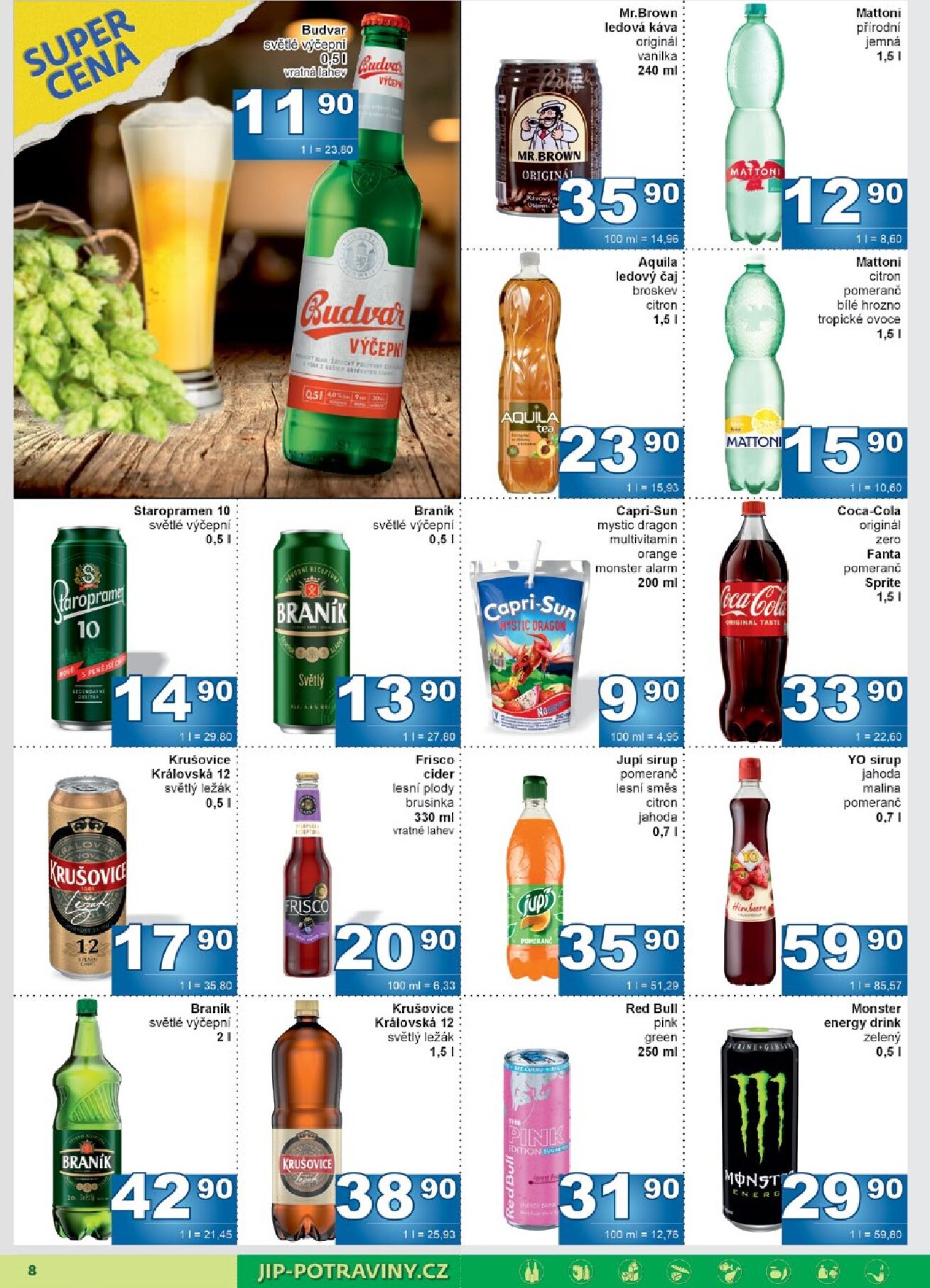 jip - JIP - Maloobchod leták platný od středy 08.04.2026 do neděle 19.04.2026 - page: 8