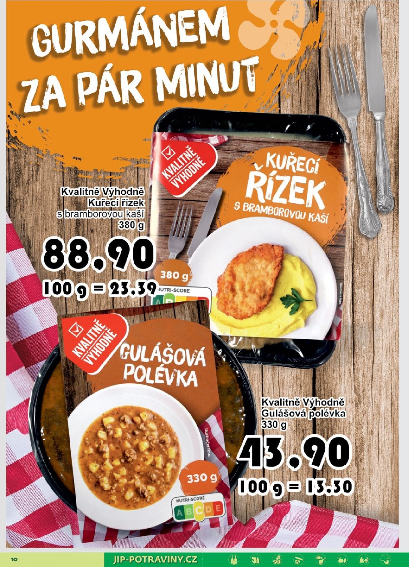 jip - JIP - Maloobchod leták platný od středy 08.04.2026 do neděle 19.04.2026 - page: 10