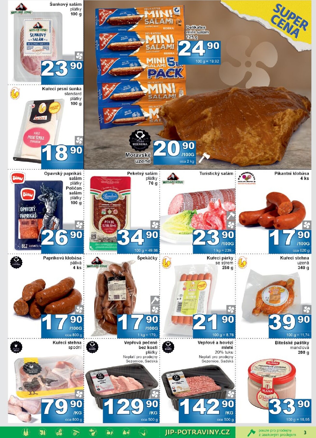 jip - JIP - Maloobchod leták platný od středy 08.04.2026 do neděle 19.04.2026 - page: 3